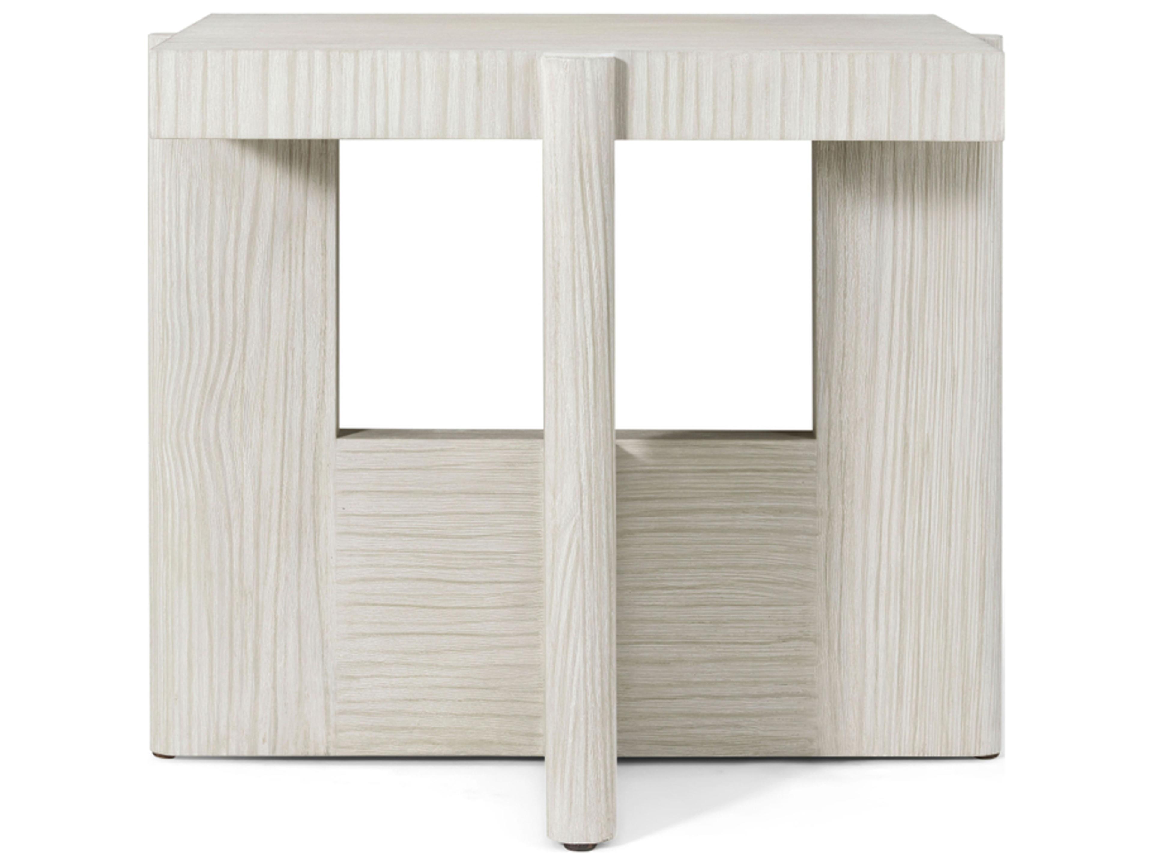Theodore Alexander Urbane Square Wood End Table