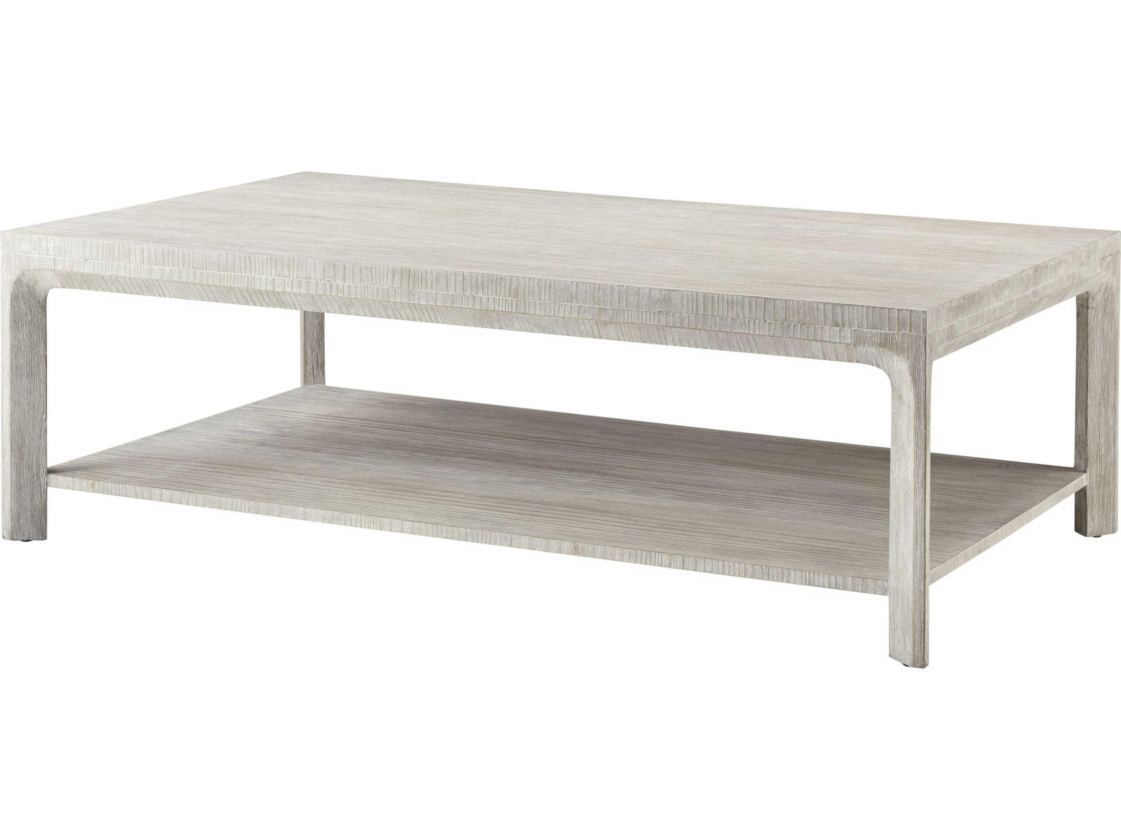 Breeze Rectangular Wood Sea Salt Coffee Table