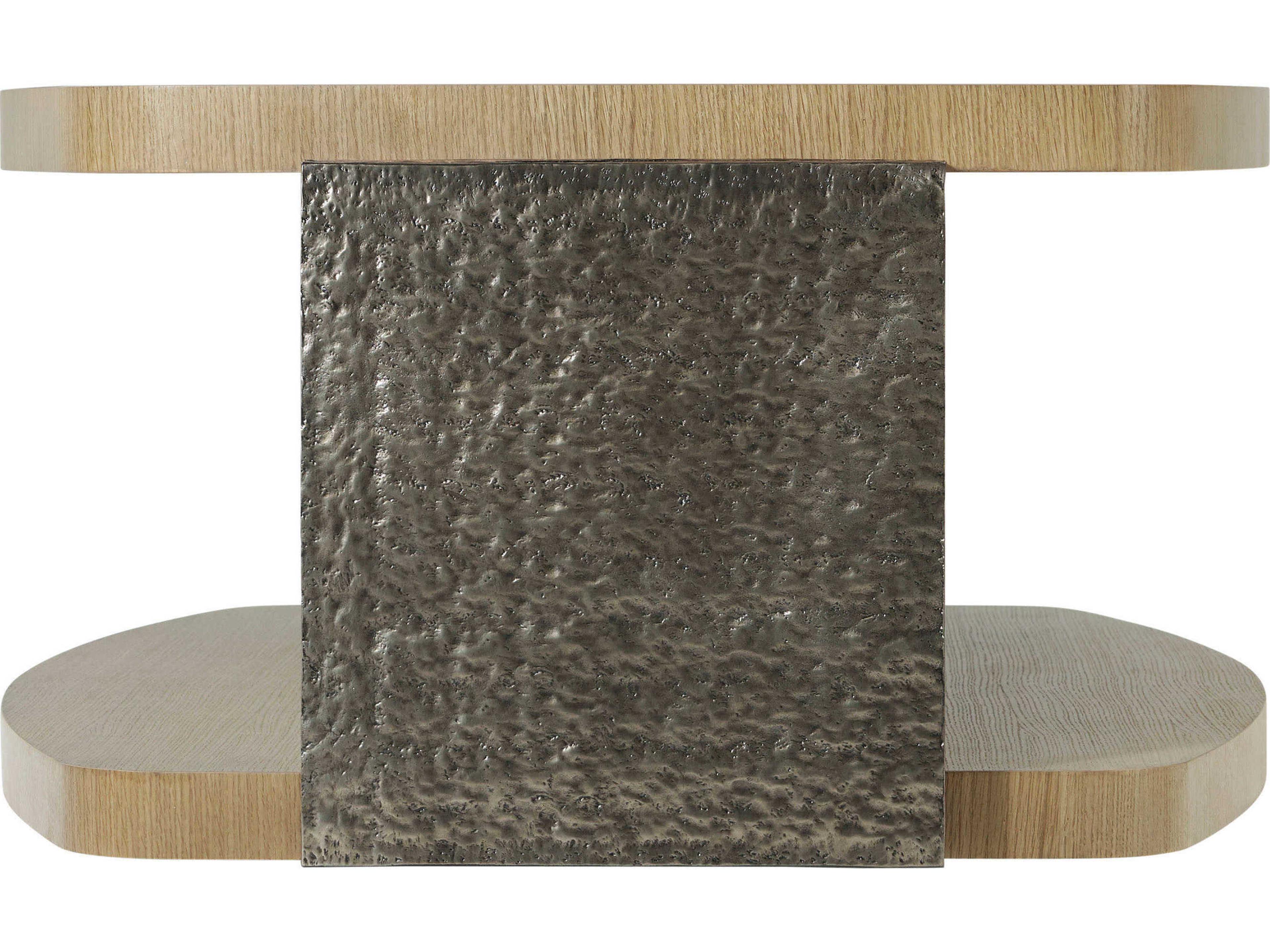 Theodore Alexander Essence Rectangular Wood Blonde Coffee Table