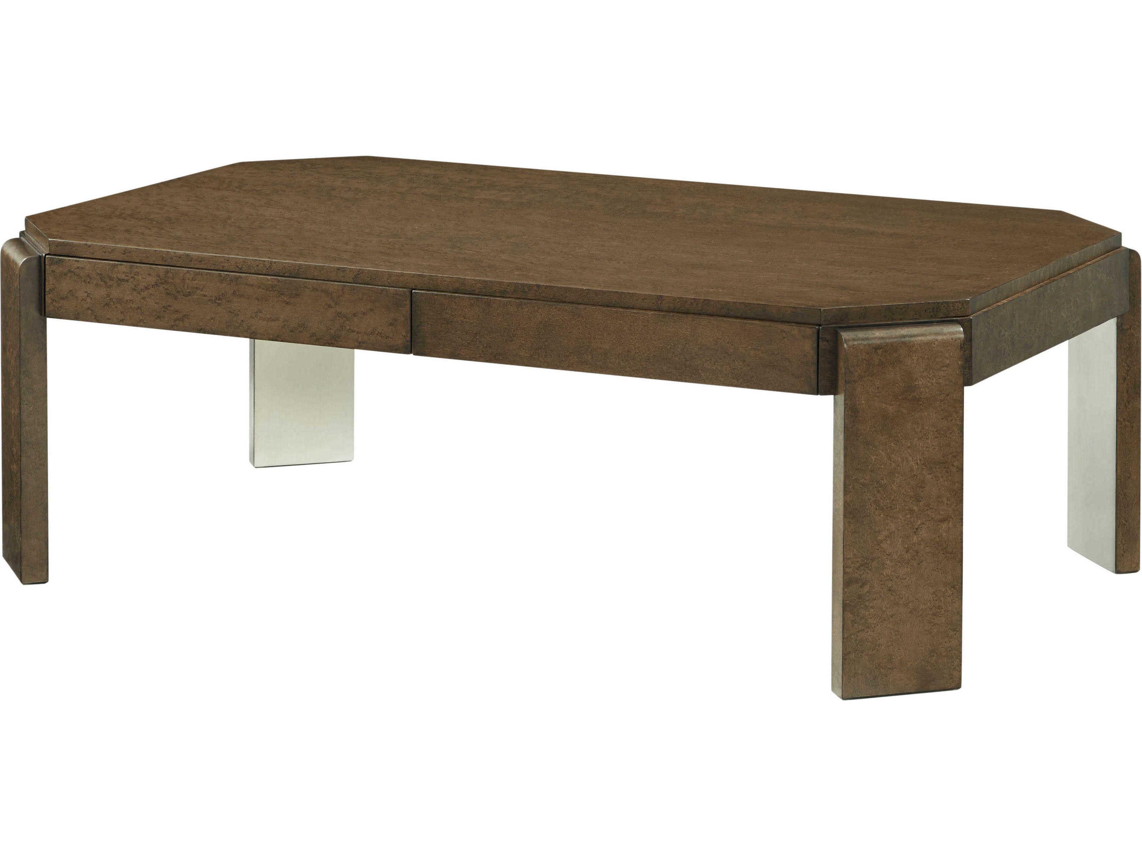 Origins Rectangular Wood Landmark Coffee Table