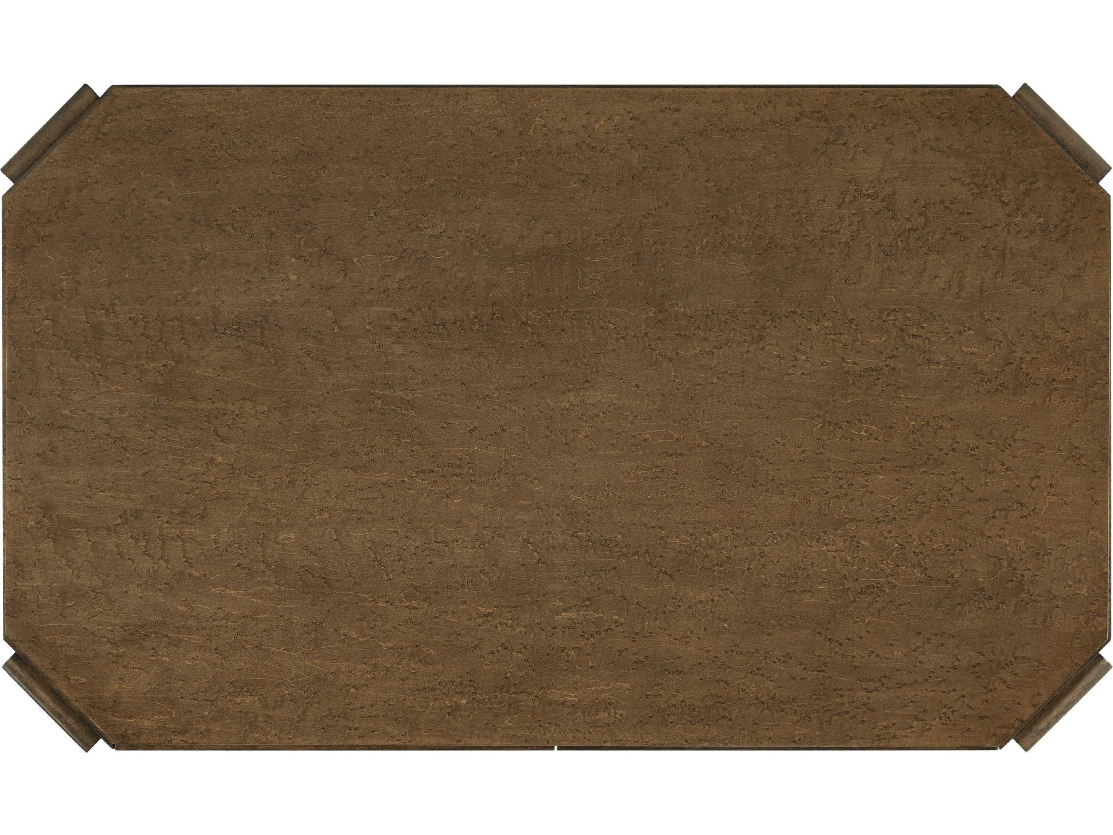 Theodore Alexander Origins Rectangular Wood Landmark Coffee Table