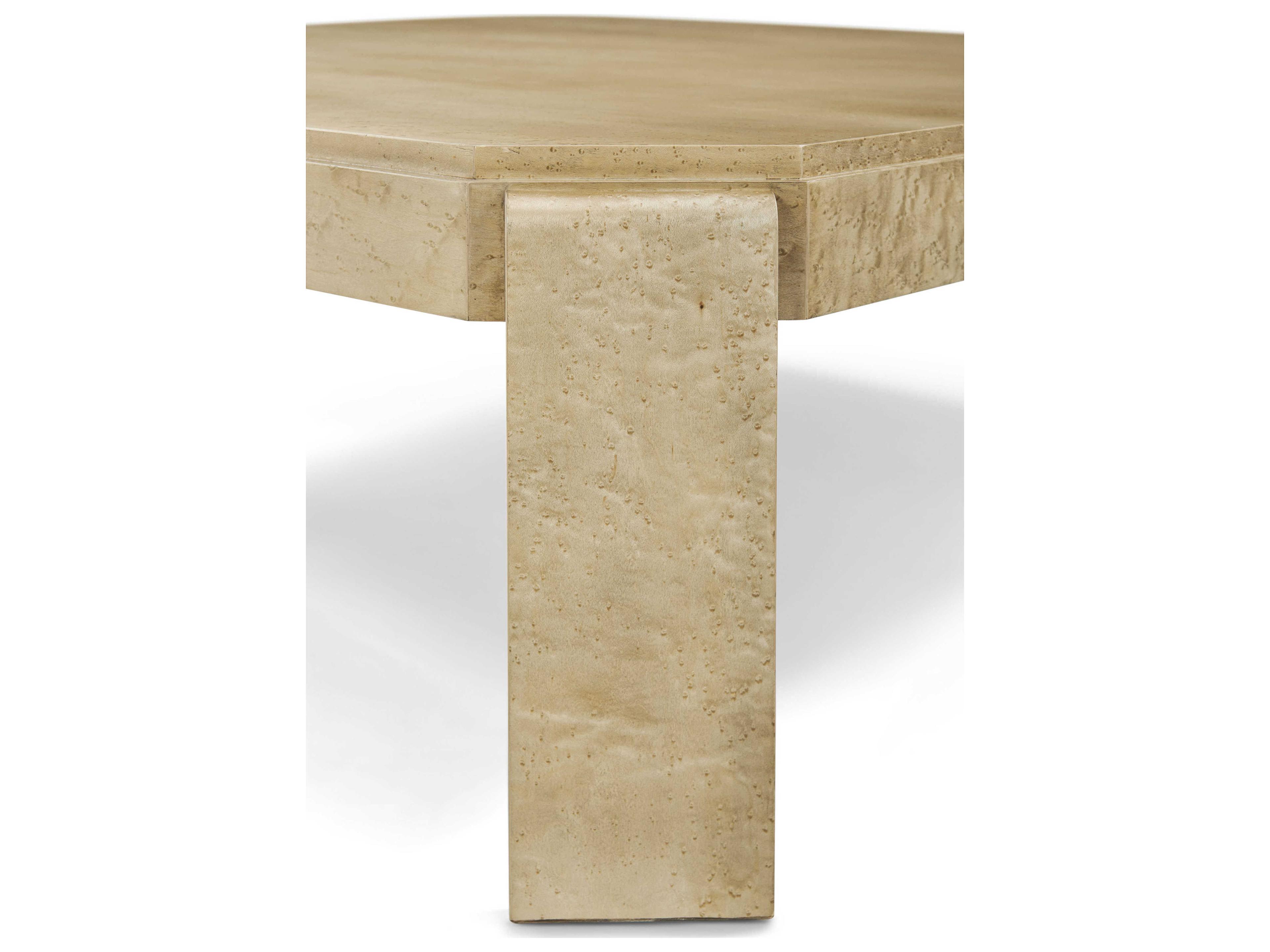 Theodore Alexander Origins Square Wood Sesame Coffee Table