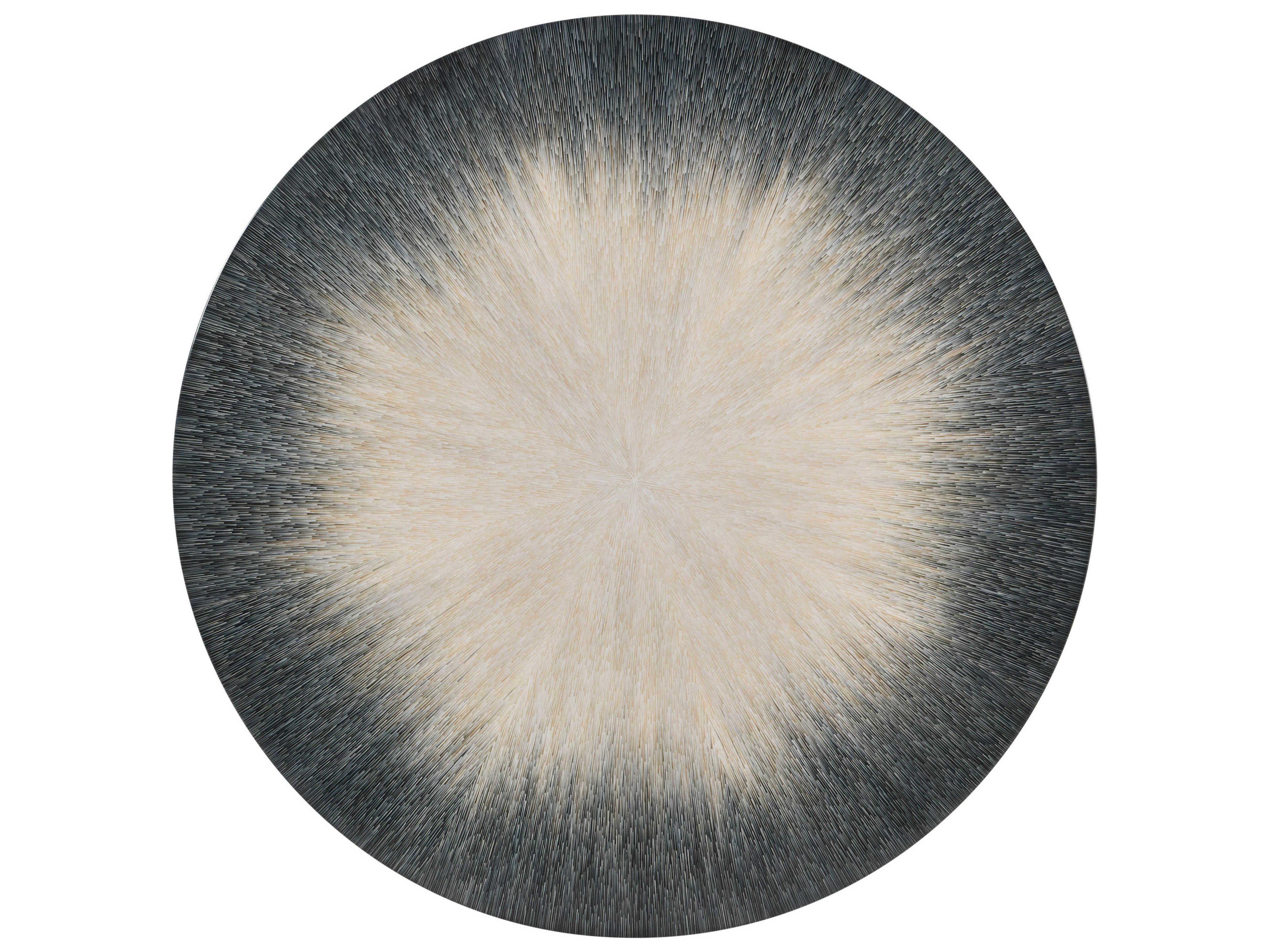 Theodore Alexander Ta Originals Round Wood Filament Coffee Table