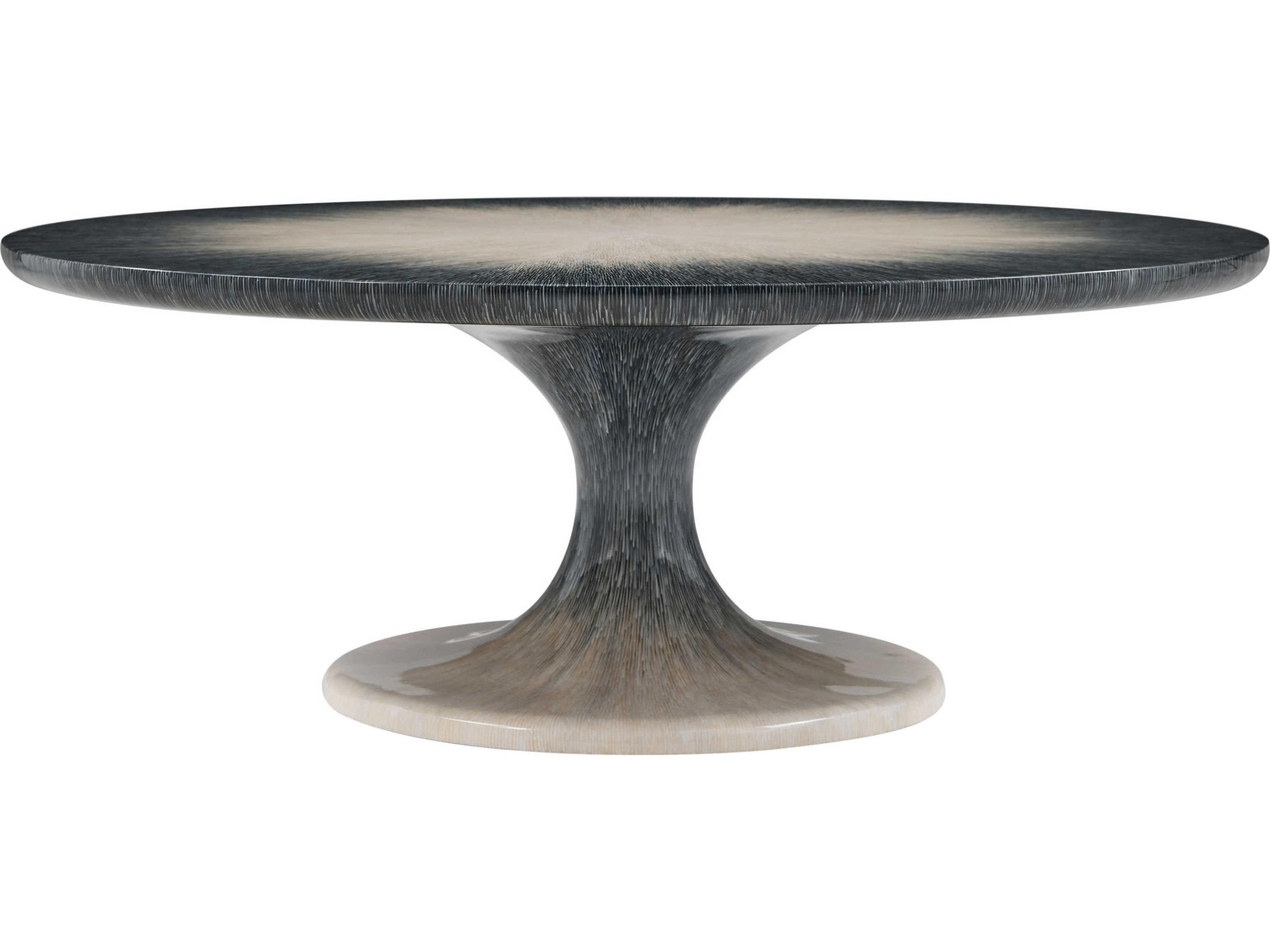 Theodore Alexander Ta Originals Round Wood Filament Coffee Table