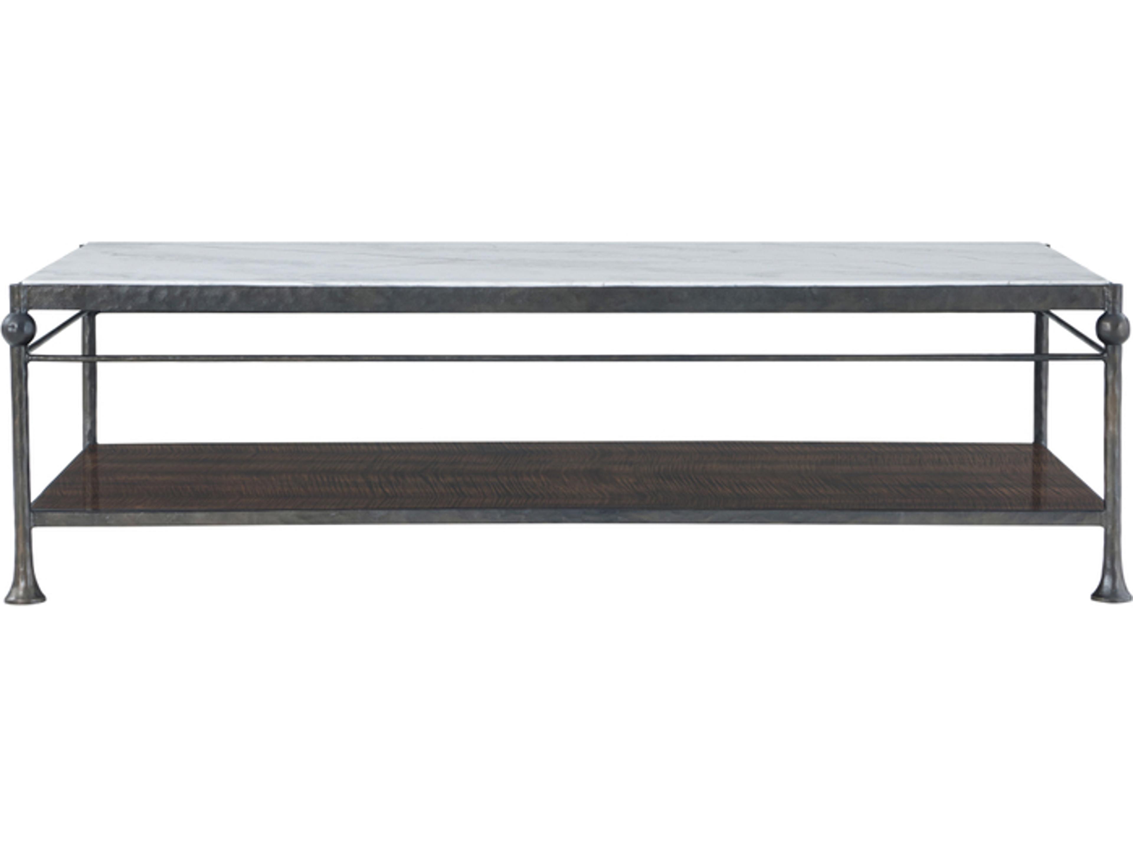 Theodore Alexander Spencer London Rectangular Marble Coffee Table