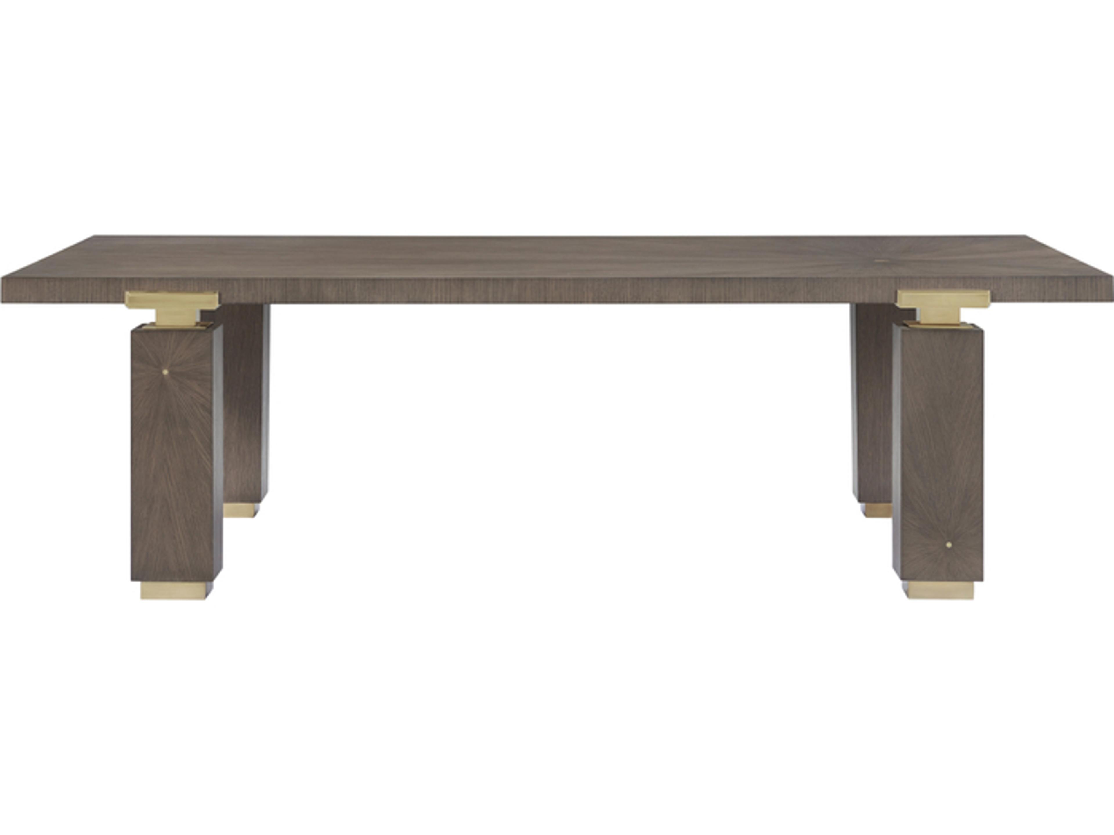 Theodore Alexander Judith Leiber Couture Rectangular Wood Coffee Table