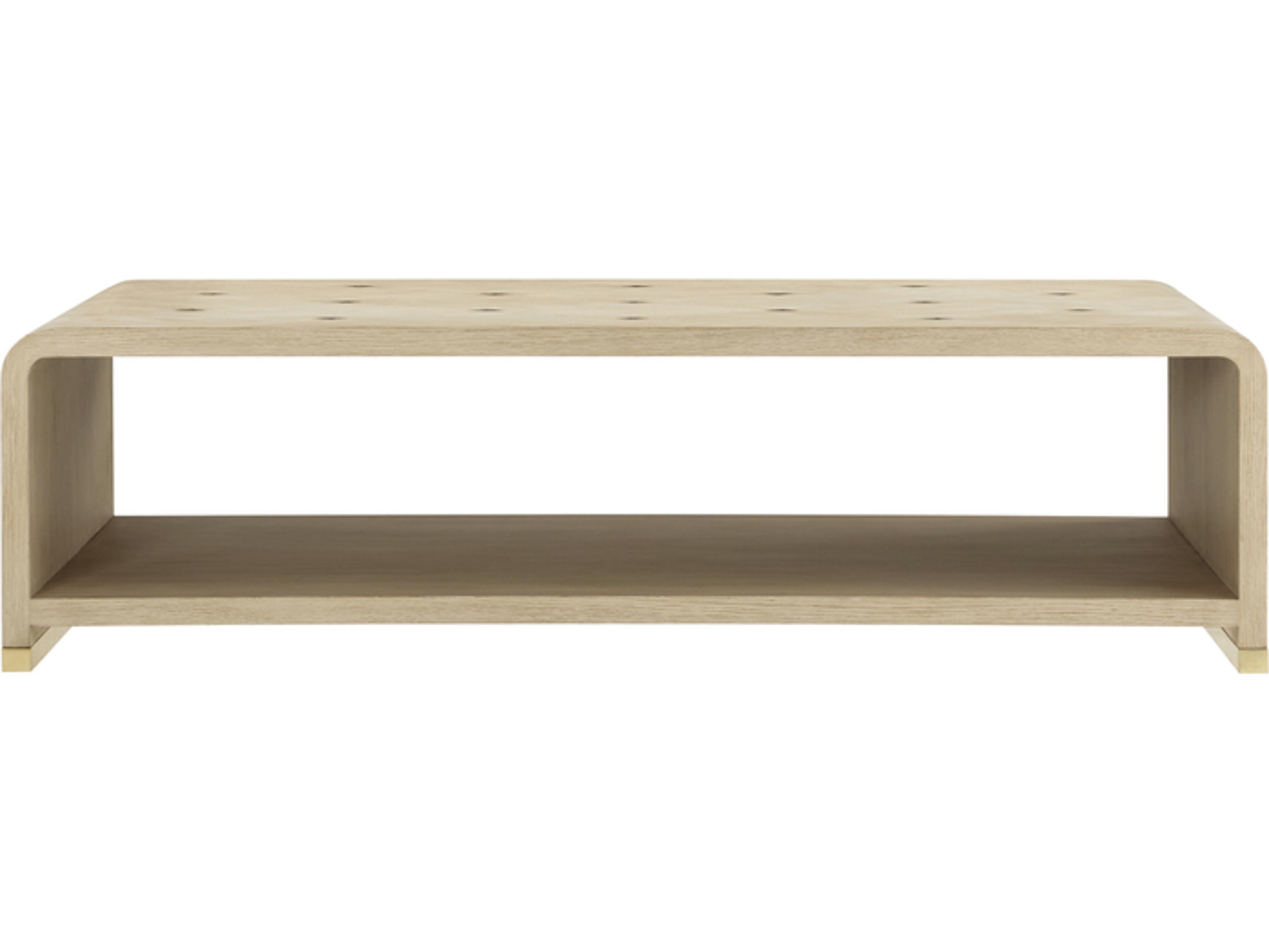 Theodore Alexander Judith Leiber Couture Rectangular Wood Coffee Table