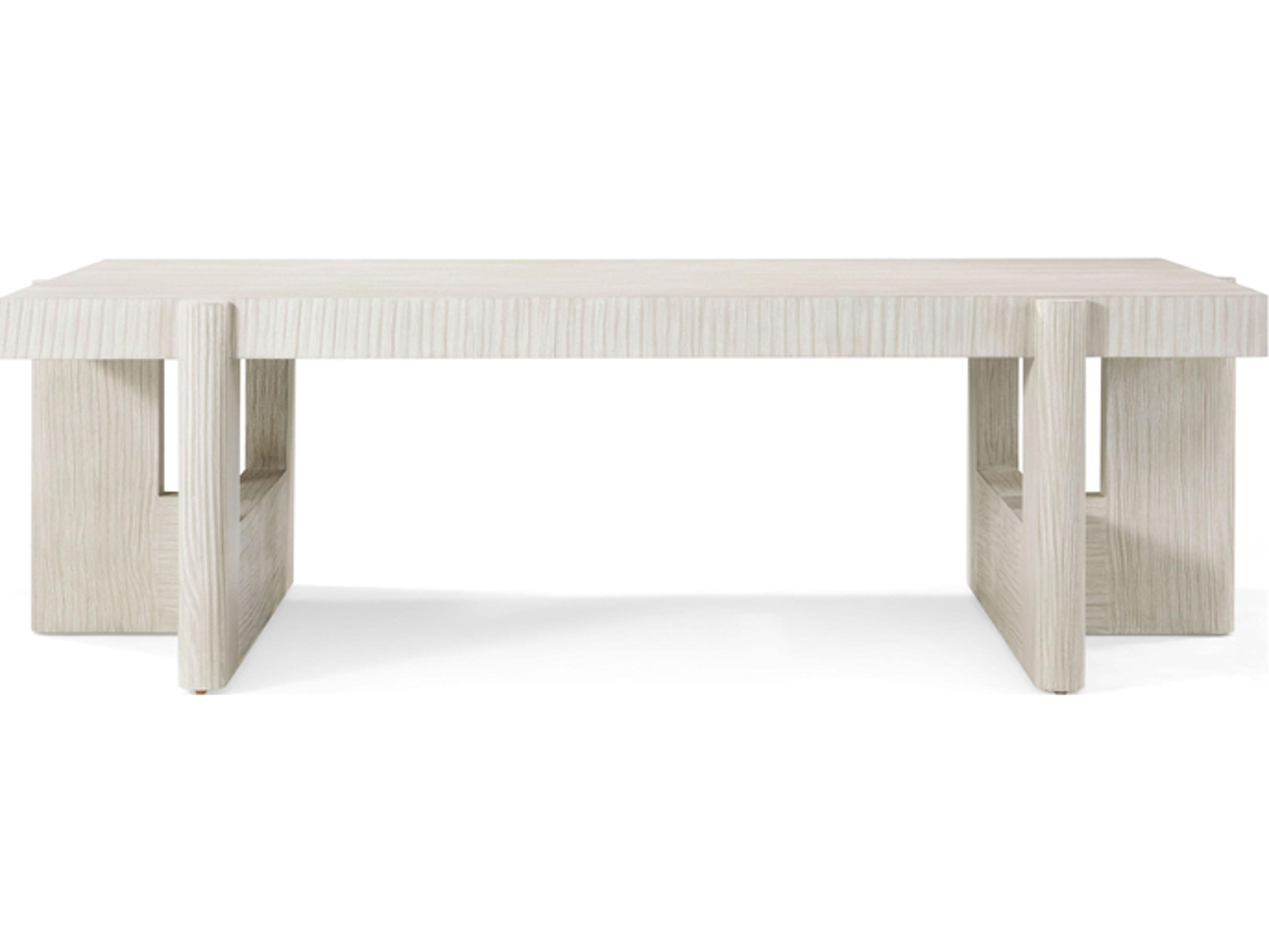 Theodore Alexander Urbane Rectangular Wood Coffee Table