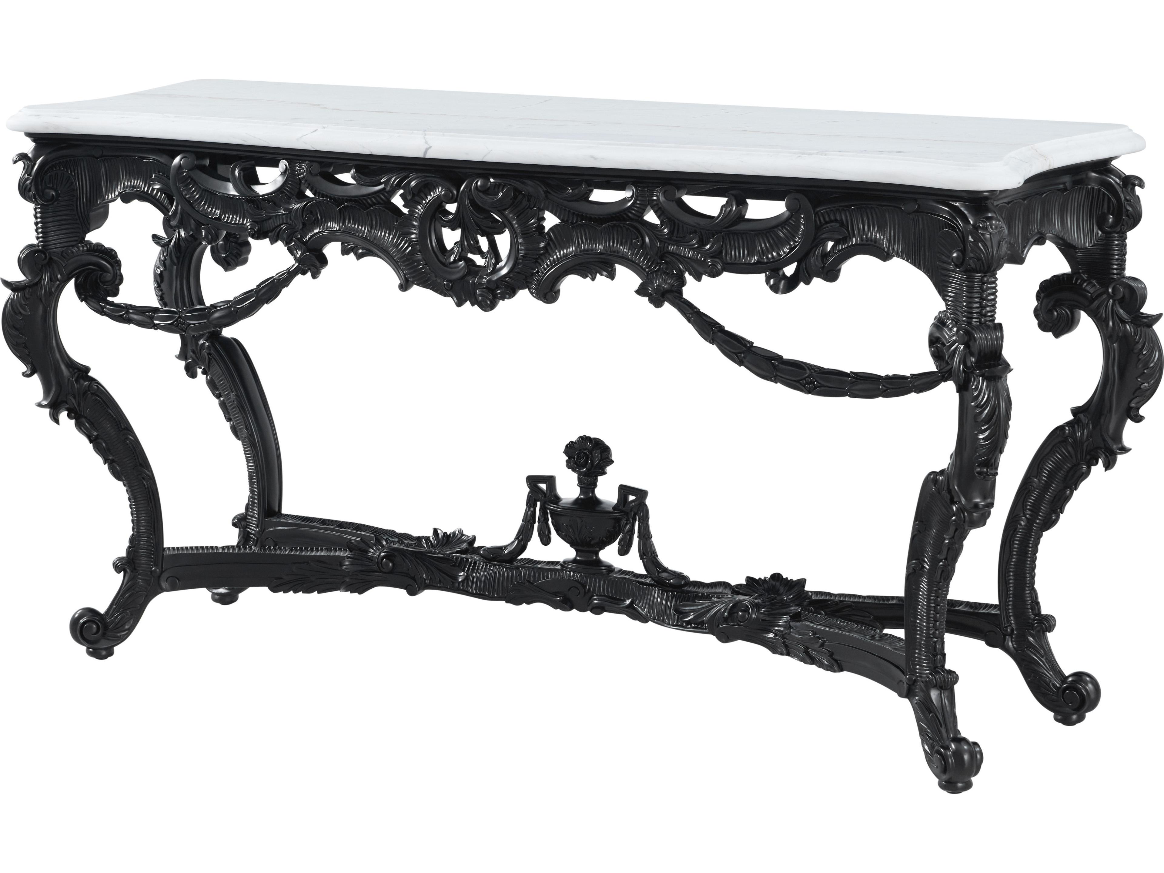 Spencer London Rectangular Marble Console Table