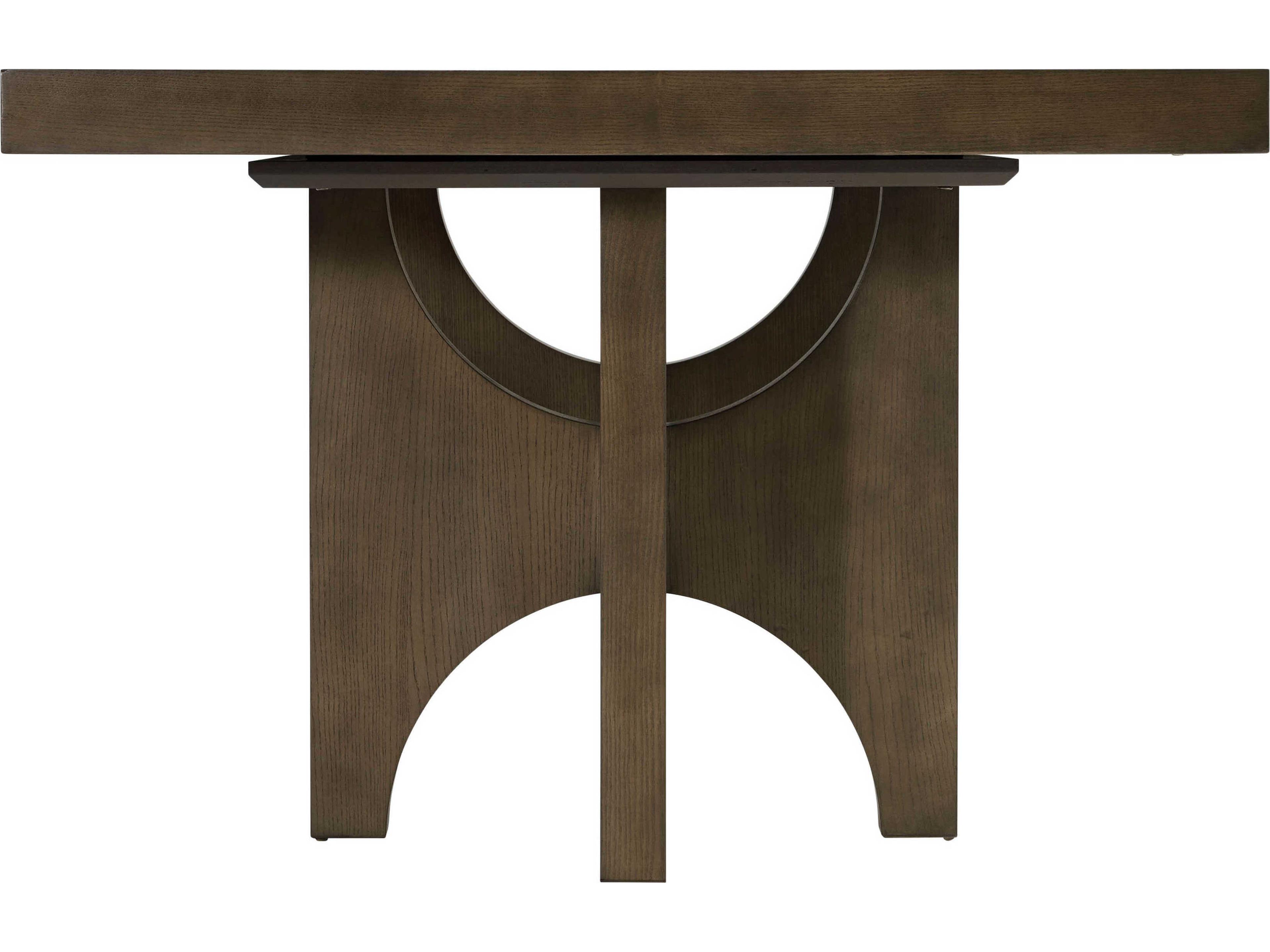 Theodore Alexander Catalina Rectangular Wood Earth Extending Dining Table