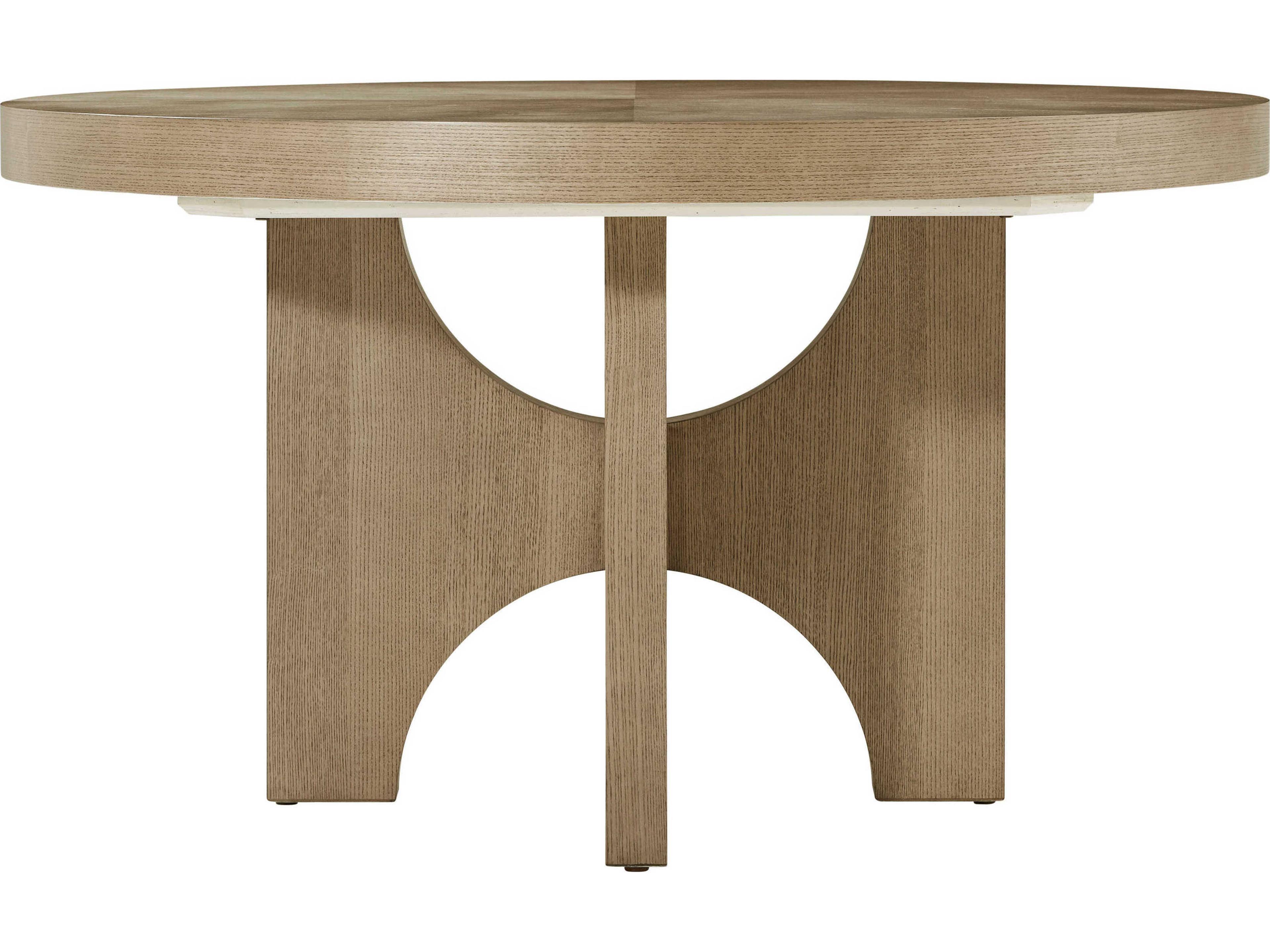 Theodore Alexander Catalina Oval Wood Dune Extending Dining Table