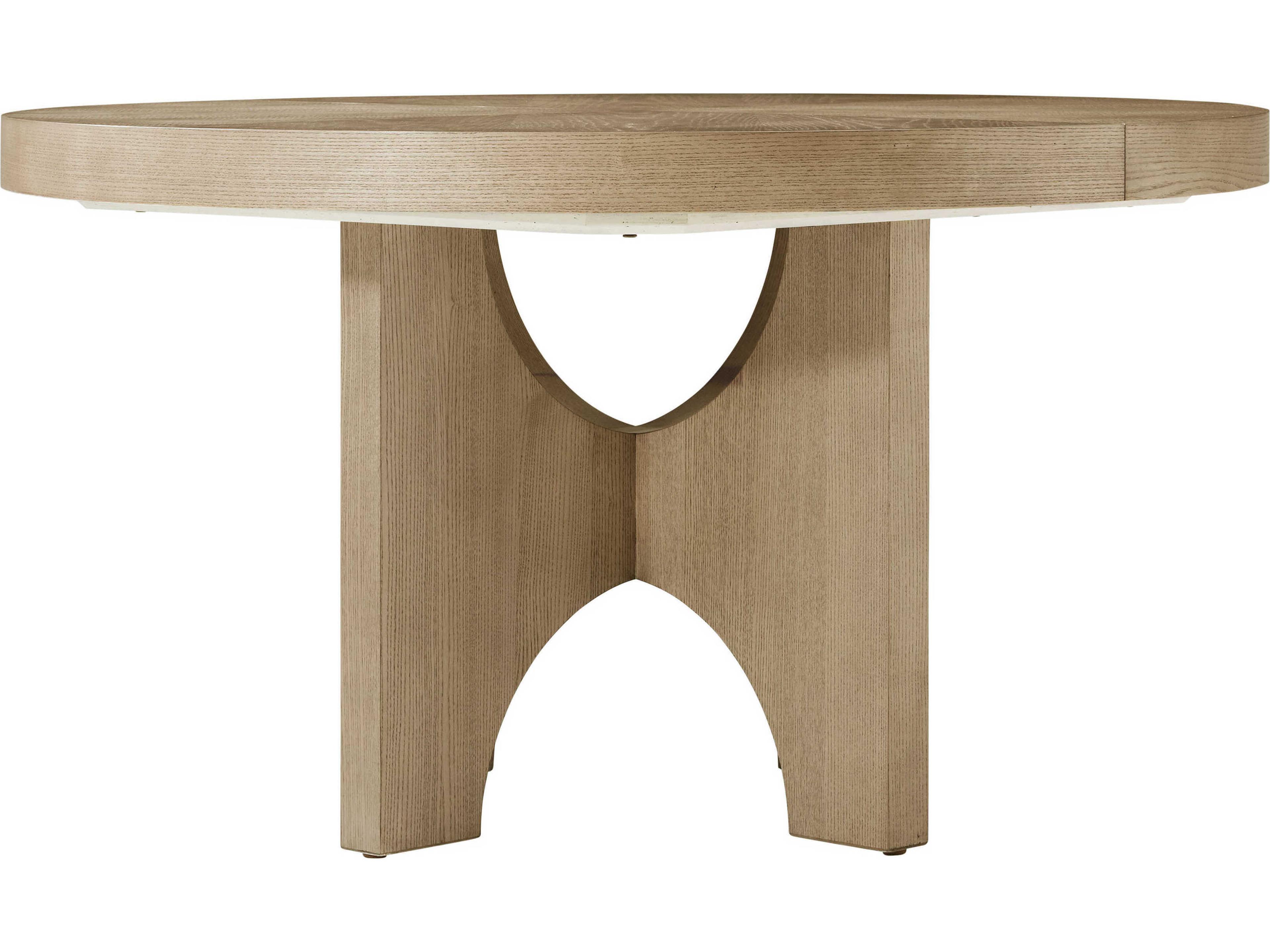 Theodore Alexander Catalina Oval Wood Dune Extending Dining Table