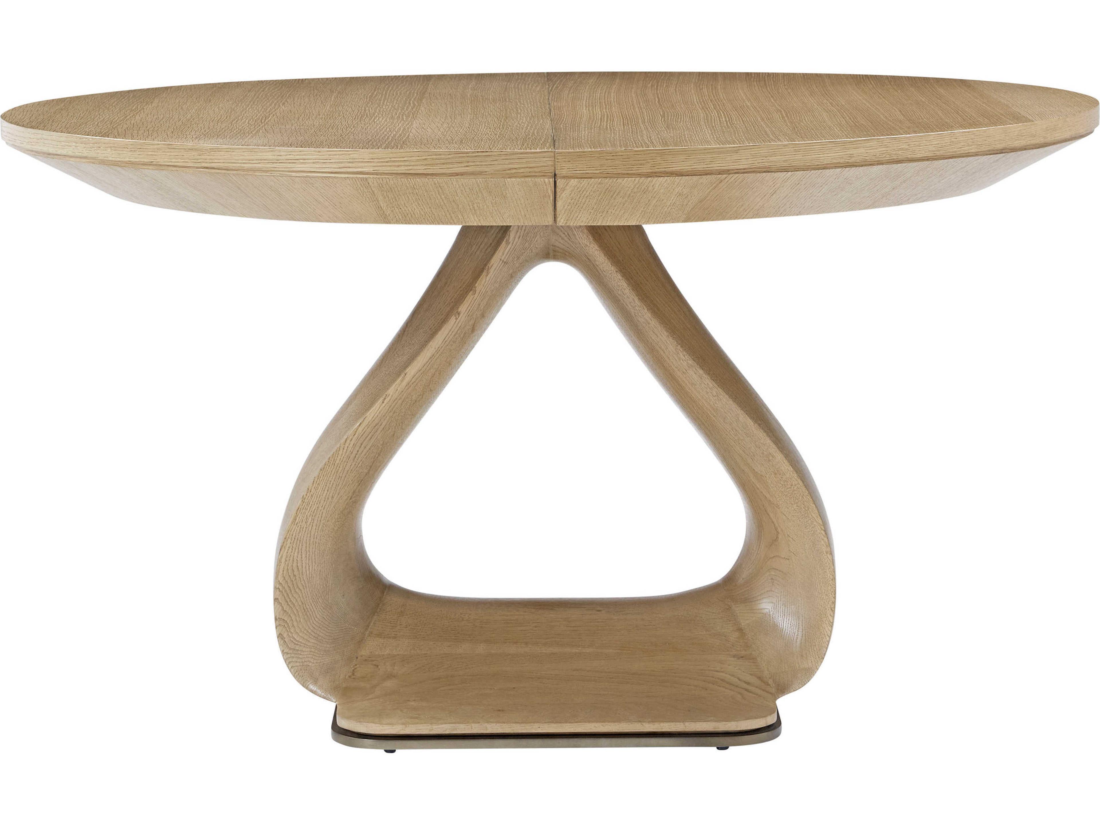Theodore Alexander Essence Oval Wood Blonde Dining Table