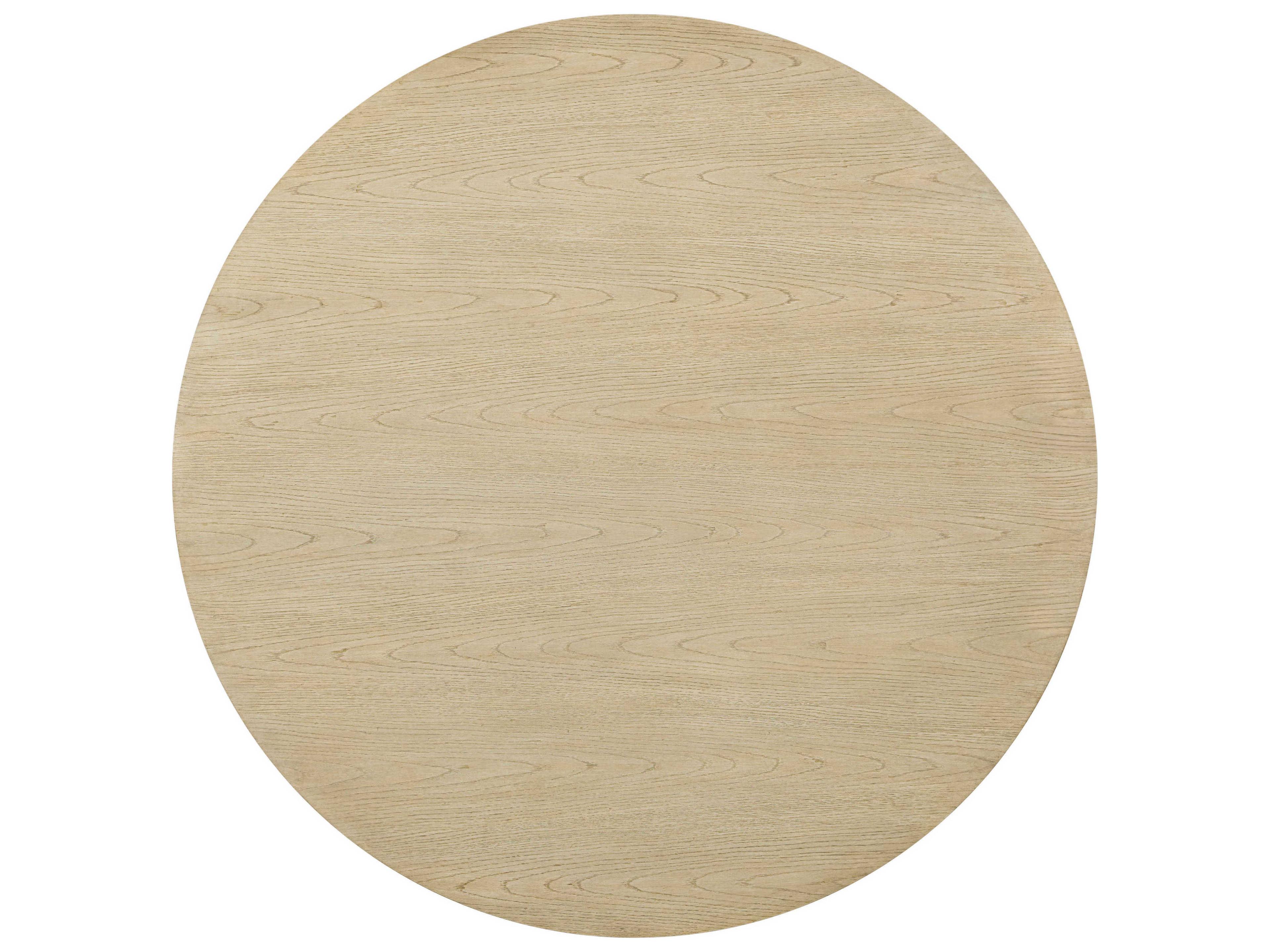 Theodore Alexander Balboa Round Wood Coastal Grey Dining Table