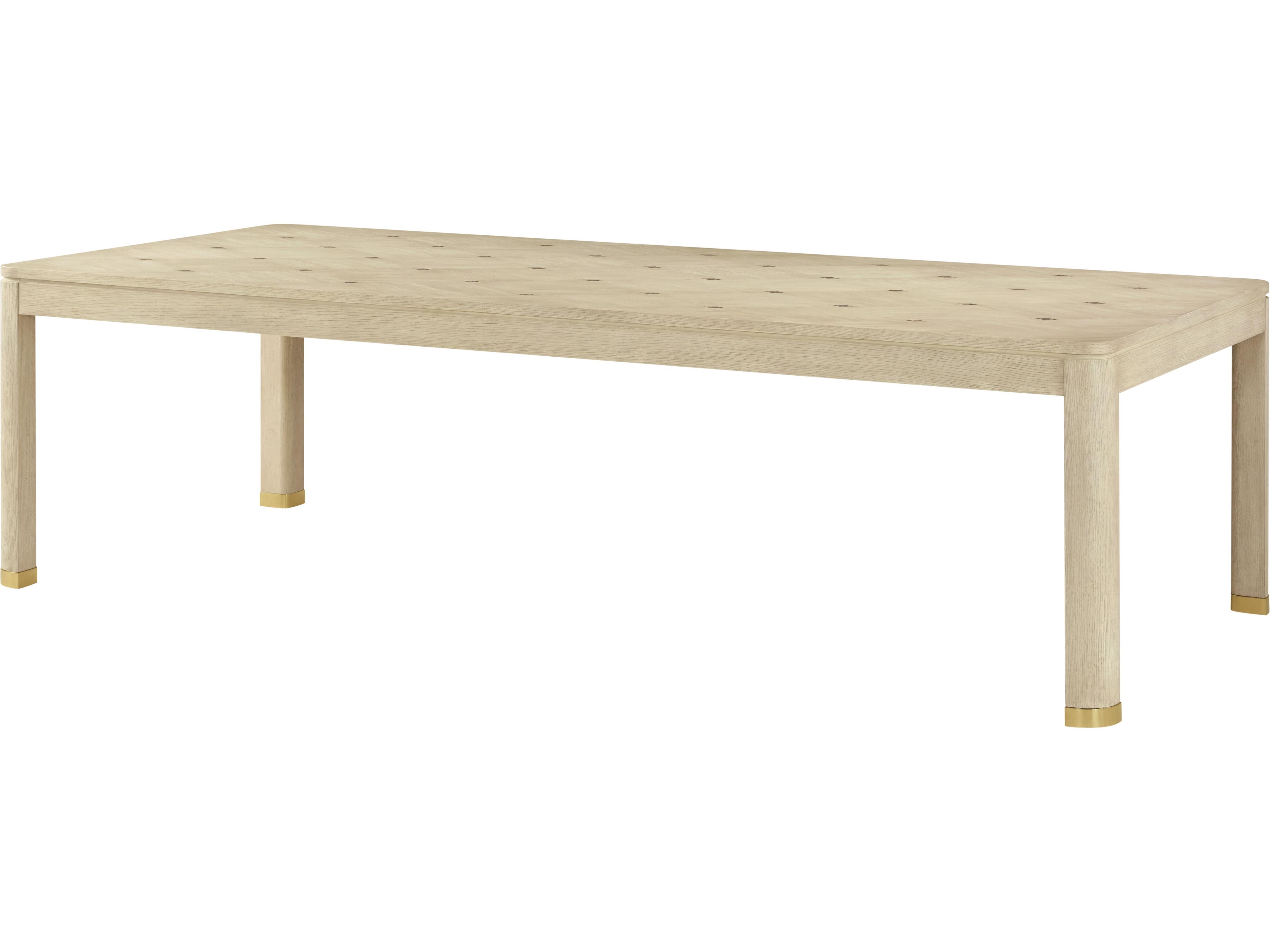 Judith Leiber Couture Rectangular Wood Dining Table