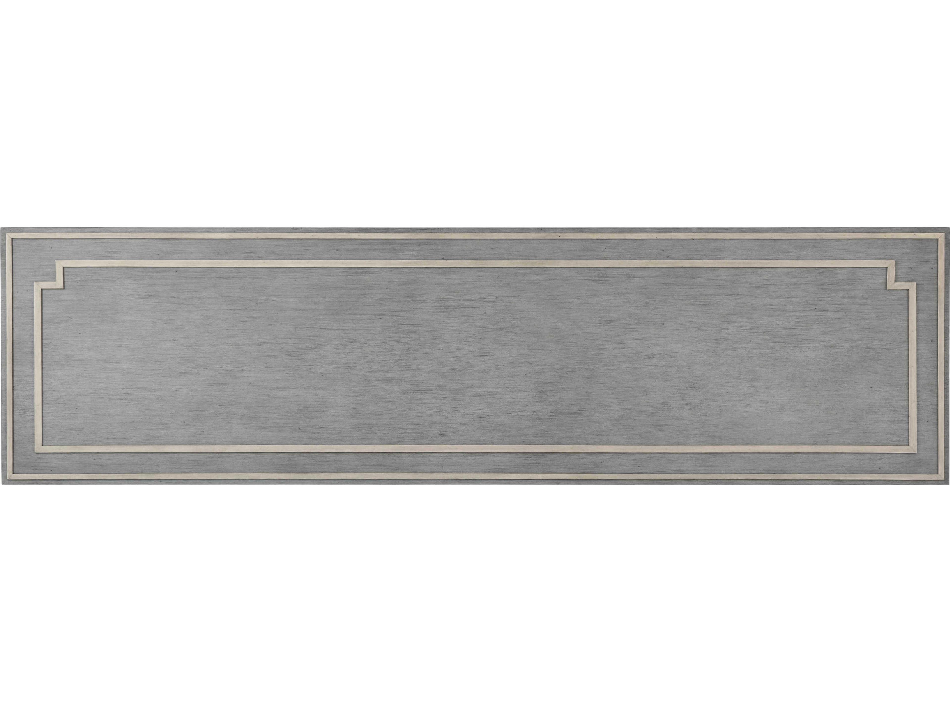 Theodore Alexander Ta - Morning Room Gray Solid Wood Double Dresser