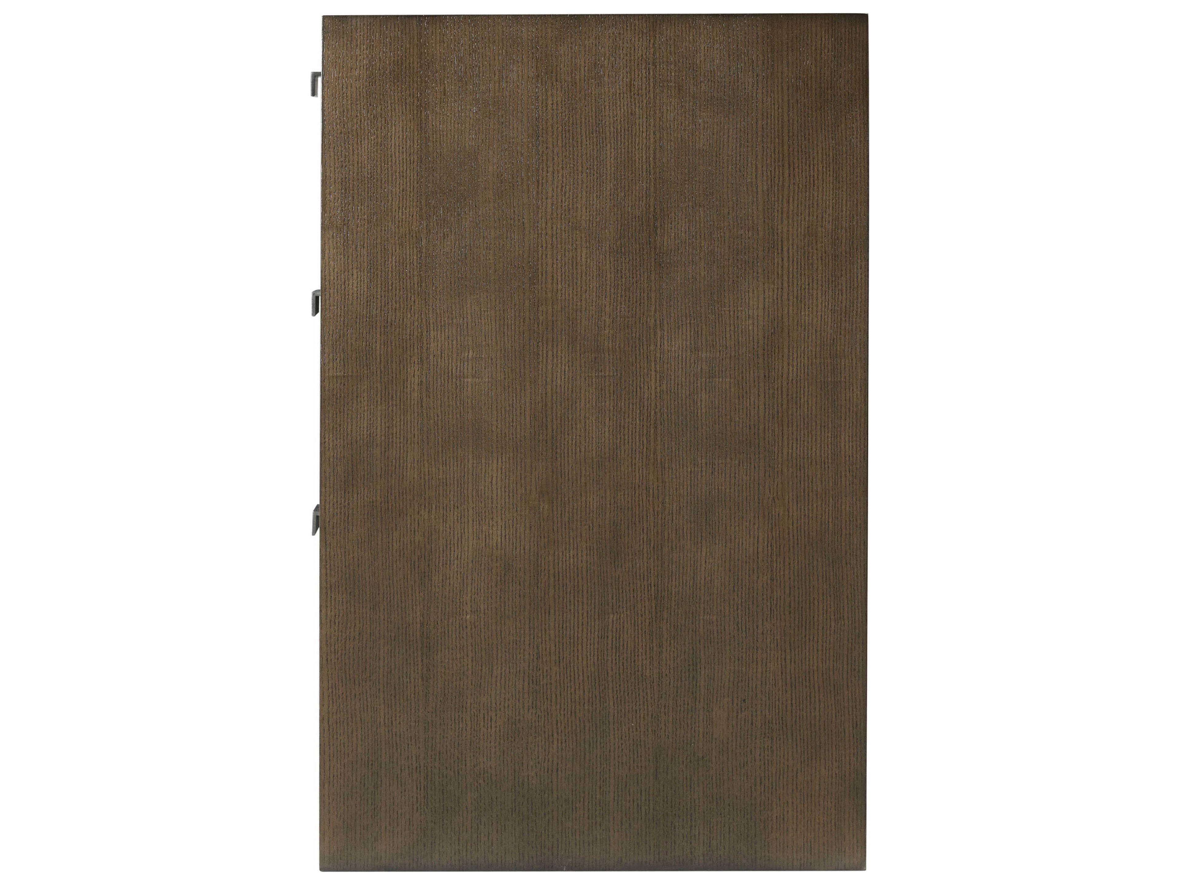 Theodore Alexander Catalina 3-Drawers Brown Nightstand