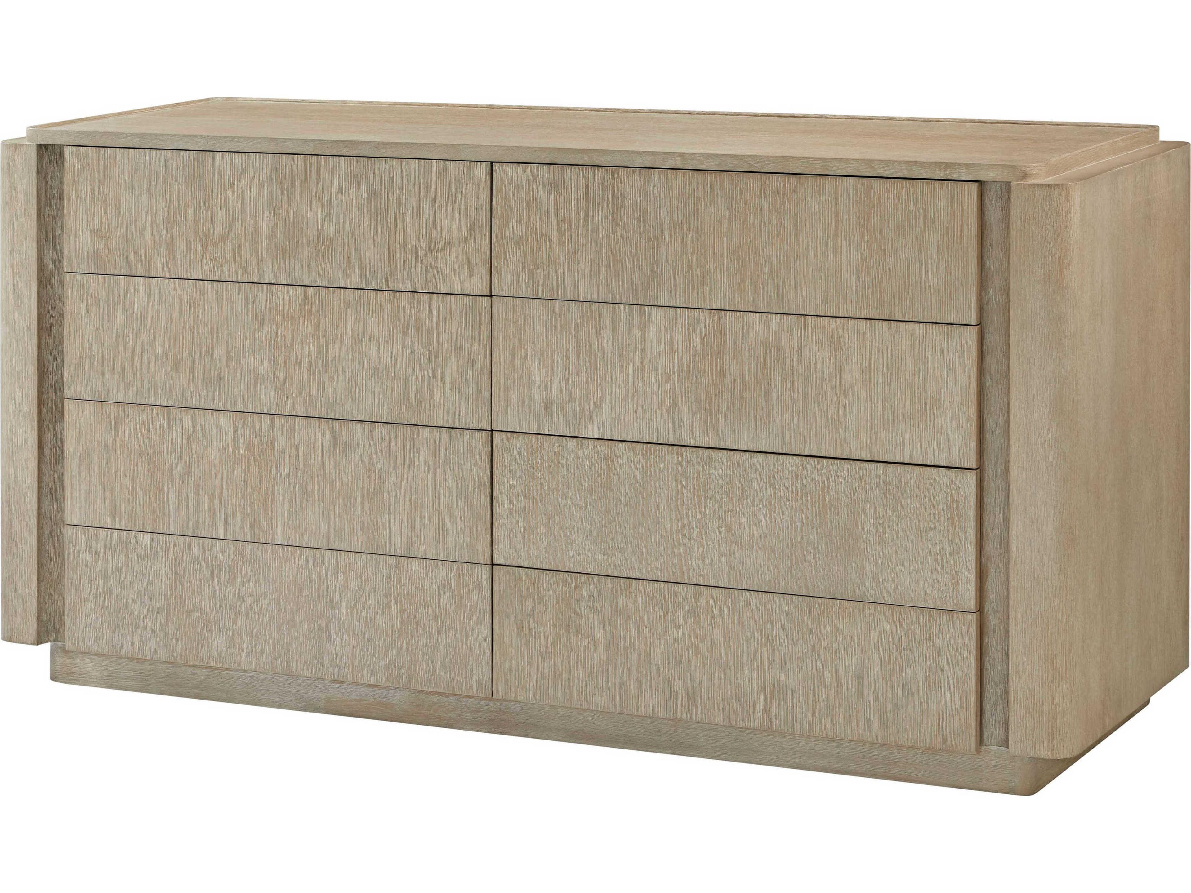 Repose 8-Drawers Gray Double Dresser