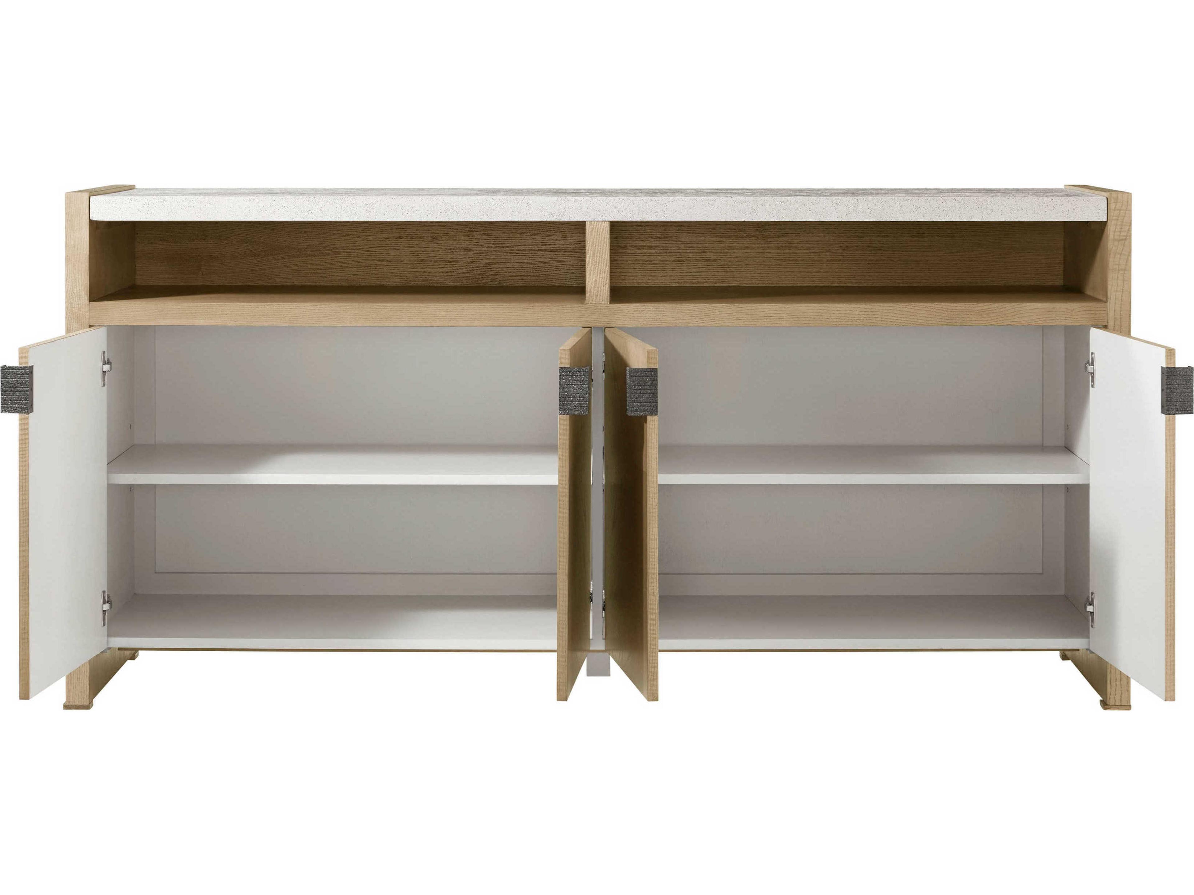 Theodore Alexander Catalina 78" Ash Wood Dune Sideboard