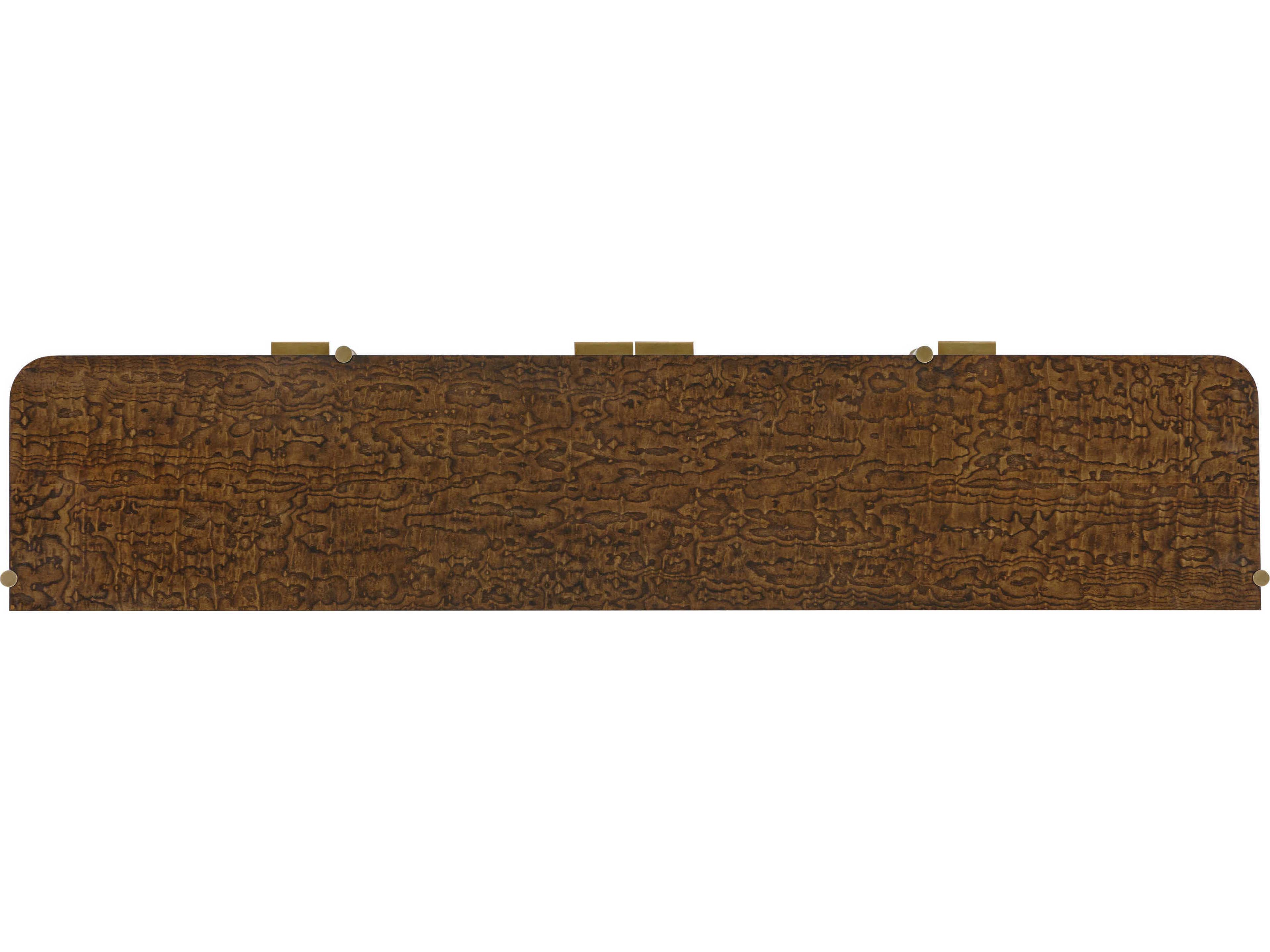 Theodore Alexander Kesden 86" Pyramid Brown Sideboard