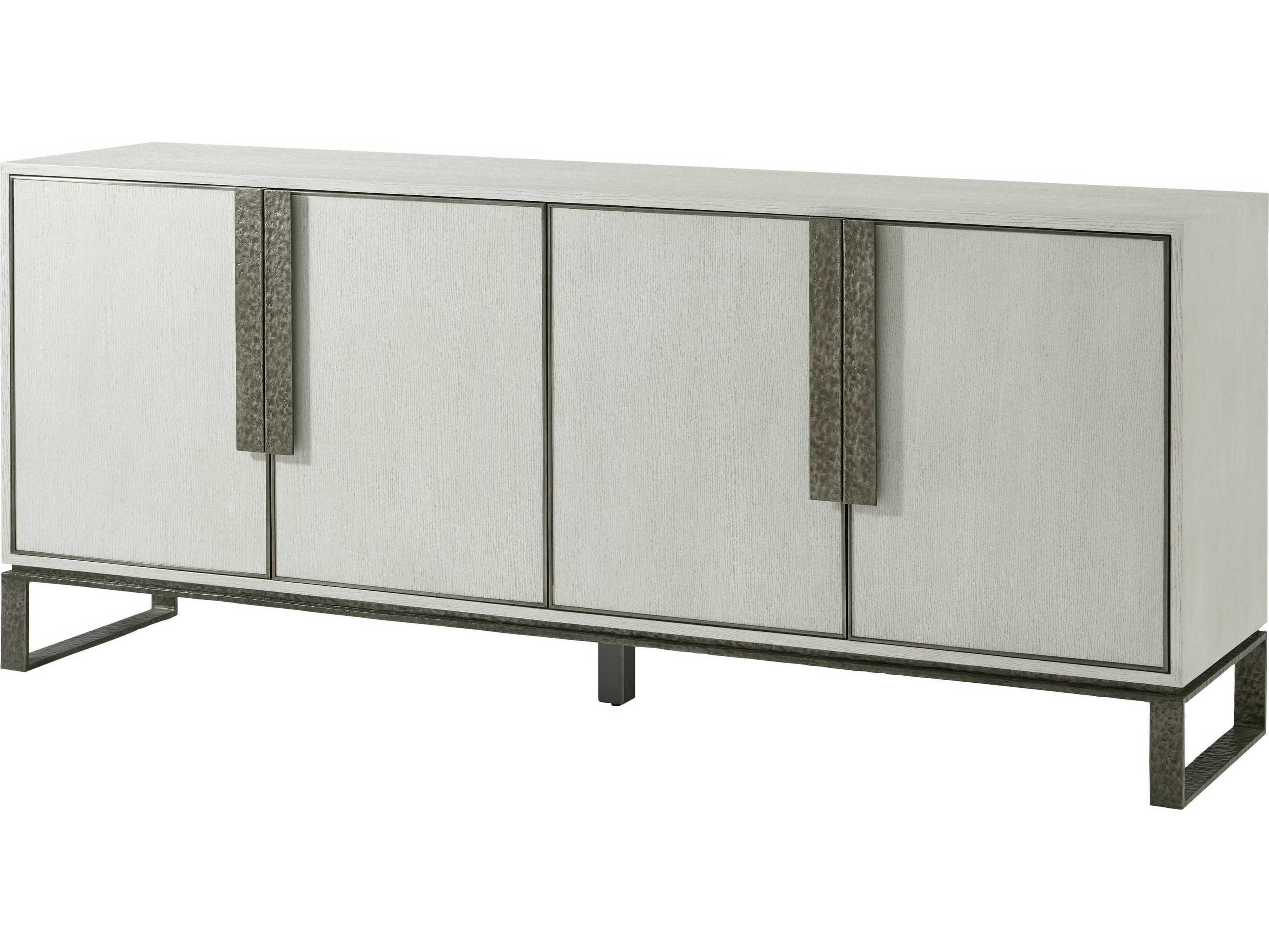 Essence 80" Oak Wood Opal Media Console