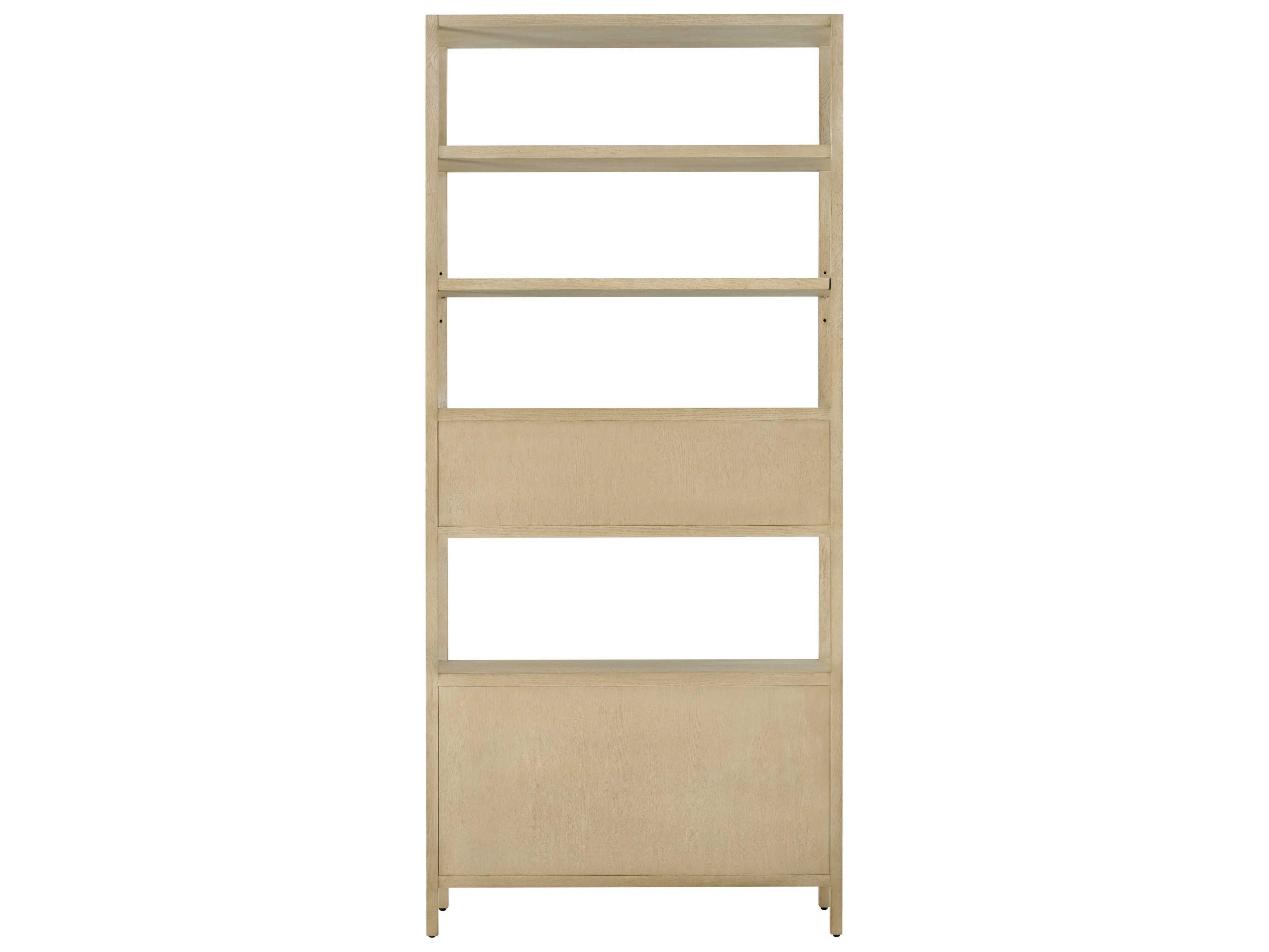 Theodore Alexander Balboa Coastal Grey Bookcase