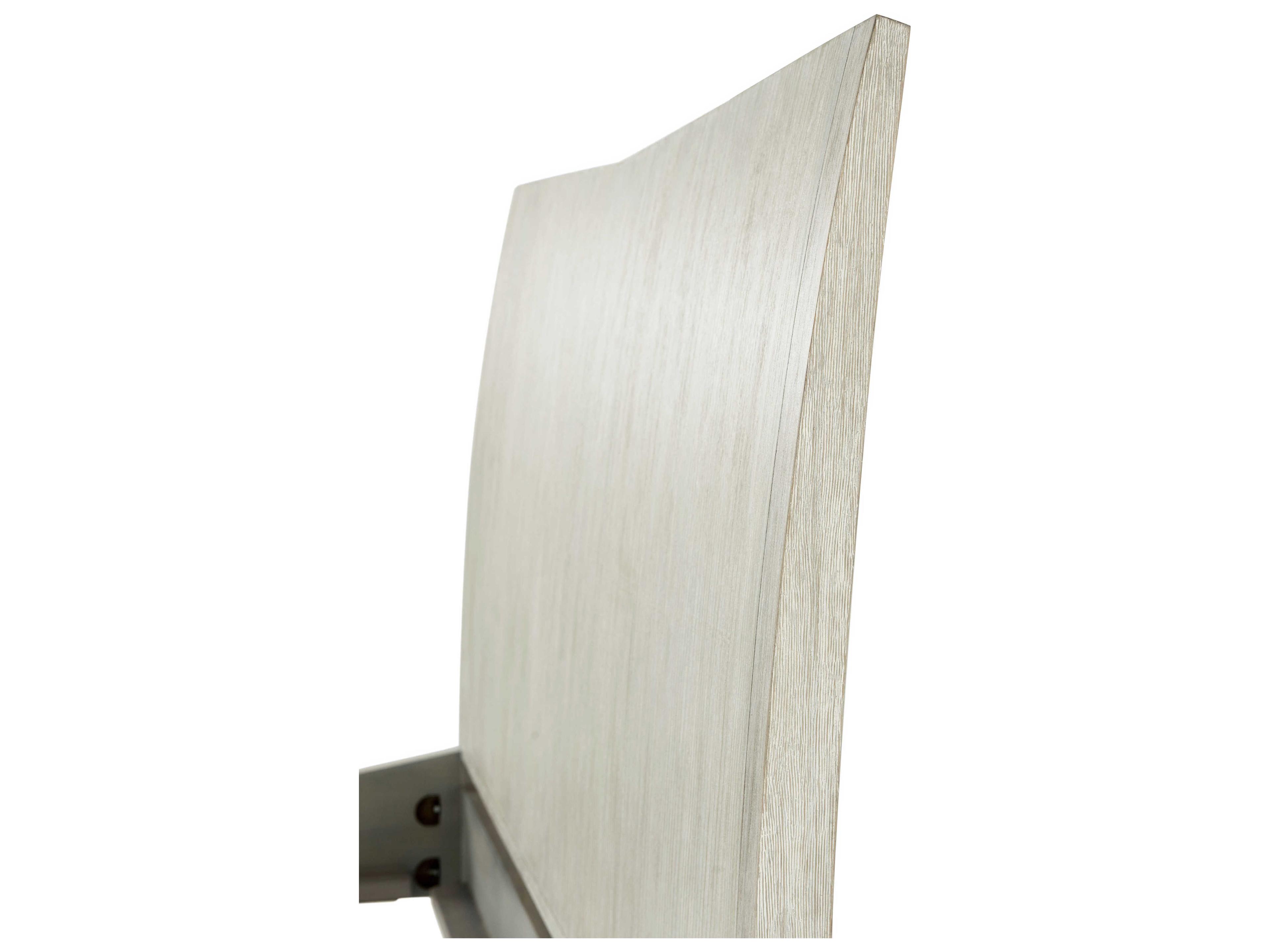 Theodore Alexander Breeze Sea Salt White Pine Wood King Platform Bed