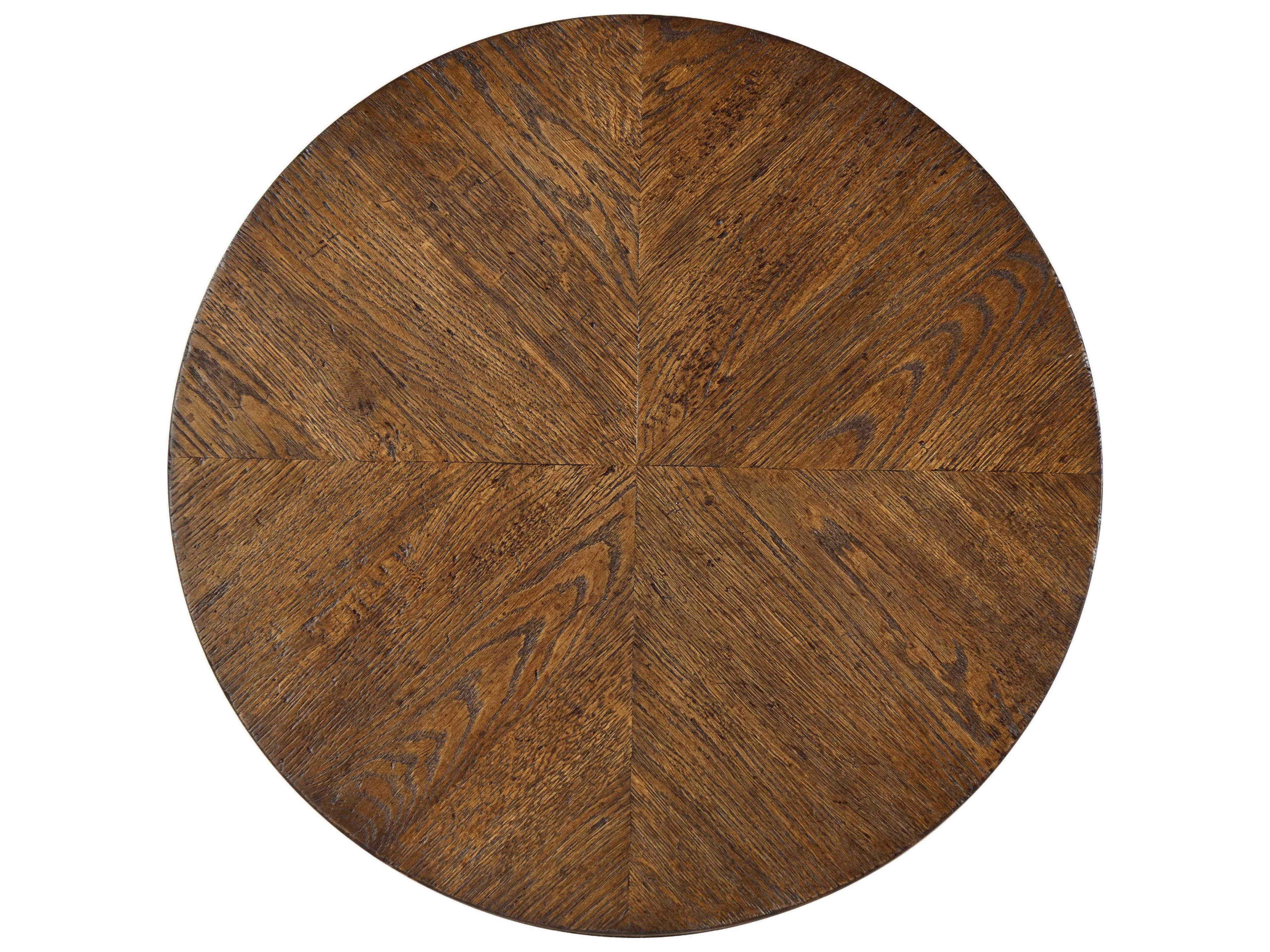 Theodore Alexander Nova Round Wood End Table