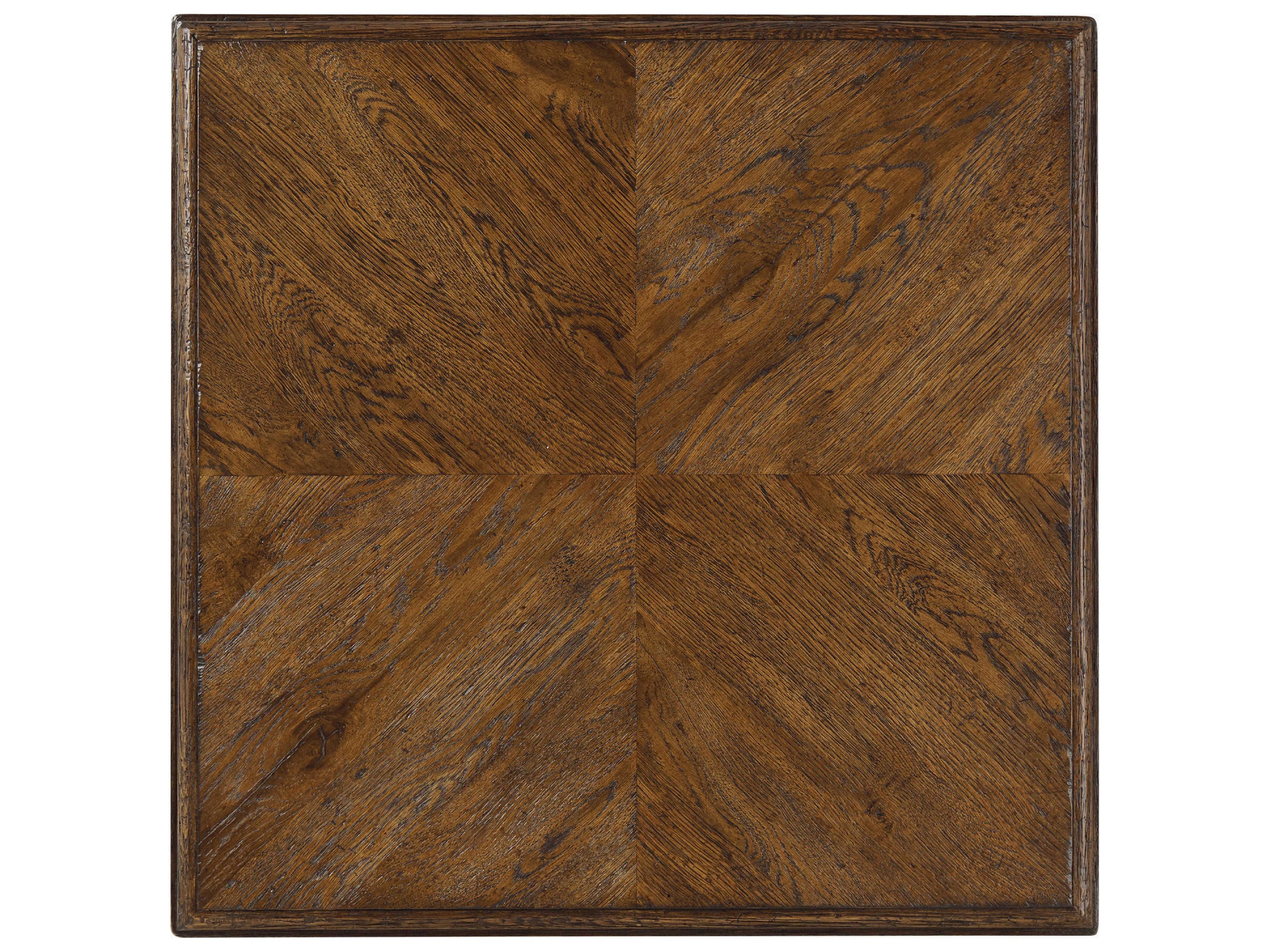 Theodore Alexander Nova Square Wood End Table