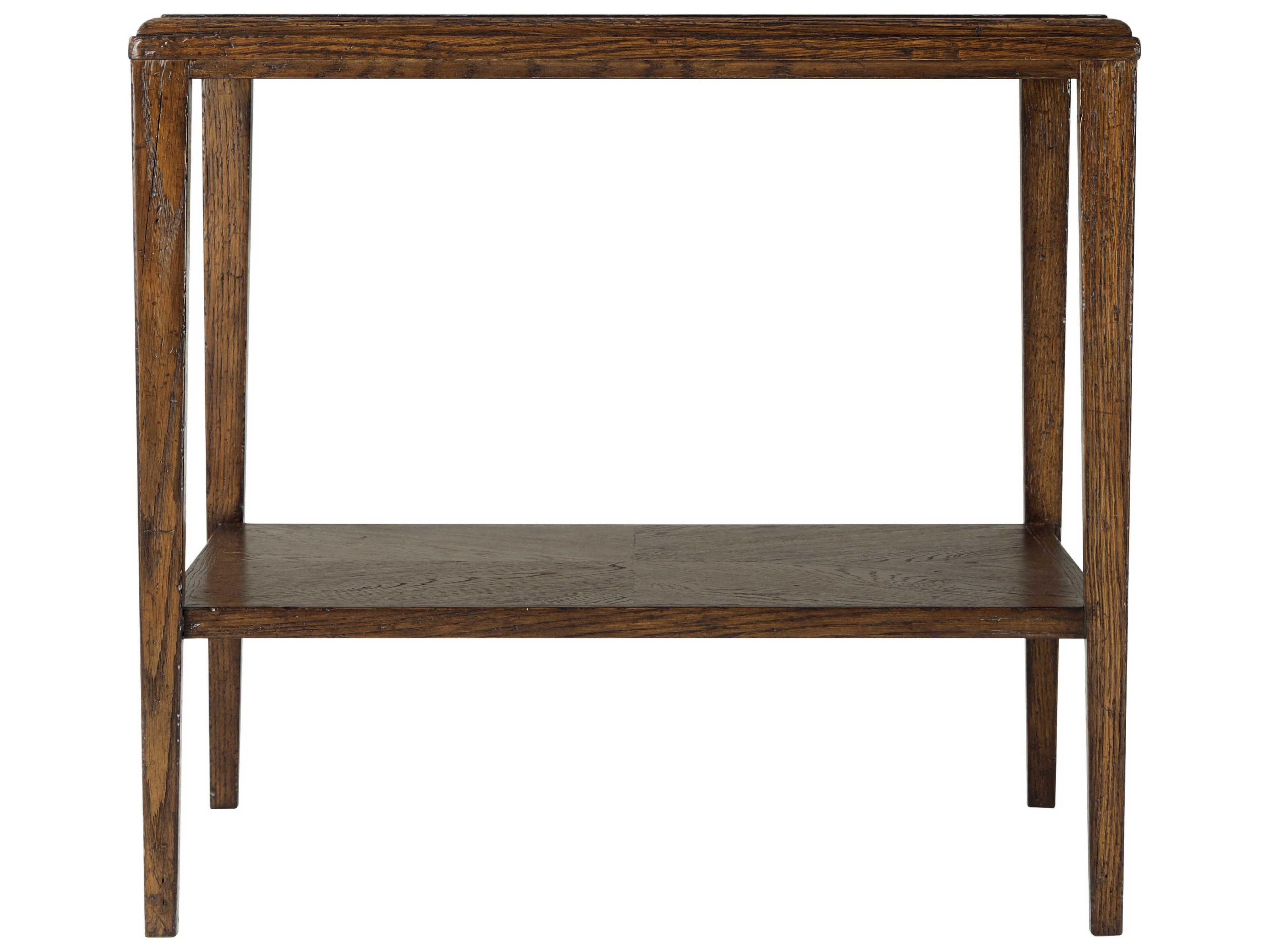 Theodore Alexander Nova Square Wood End Table