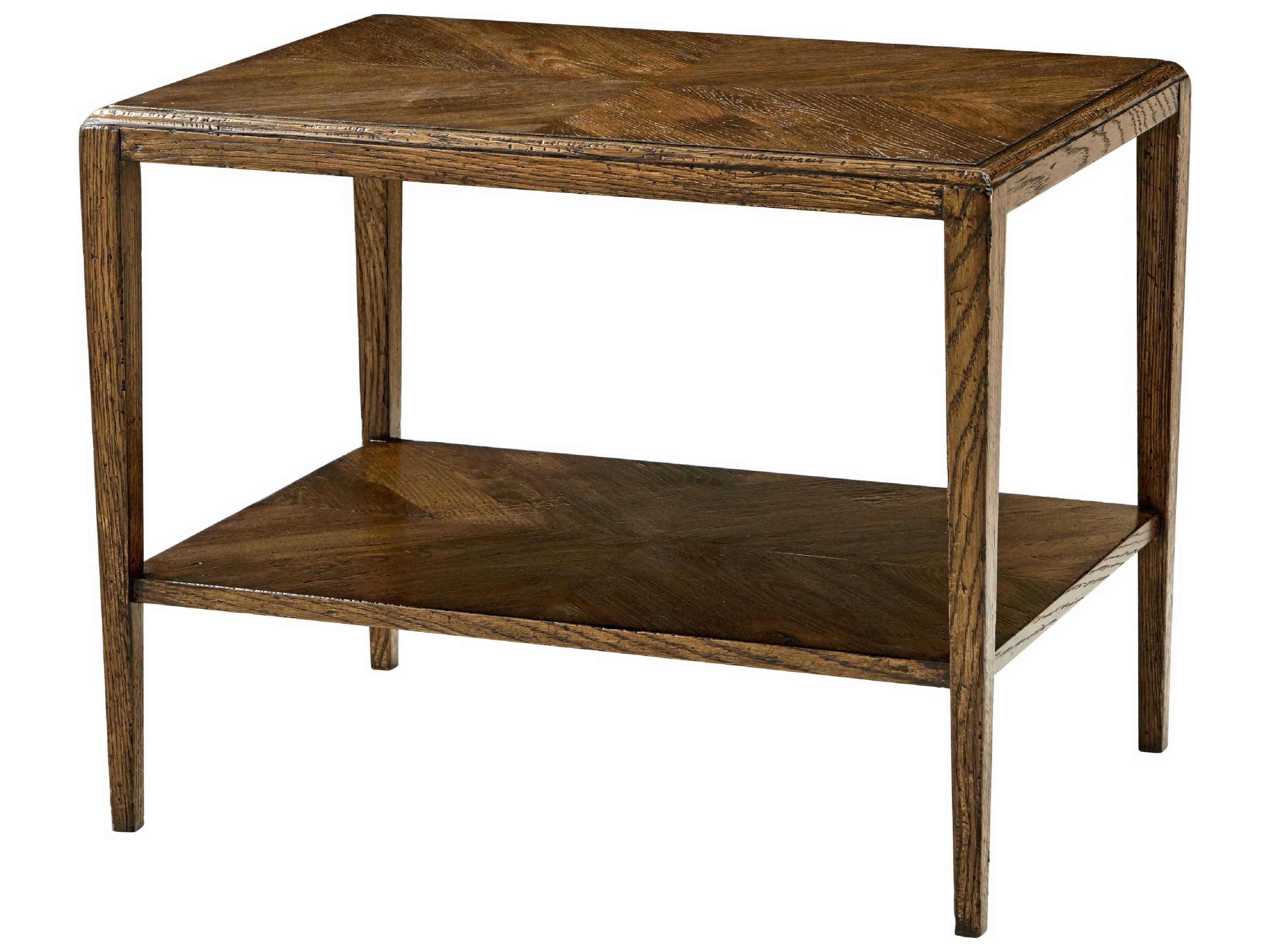 Nova Rectangular Wood End Table