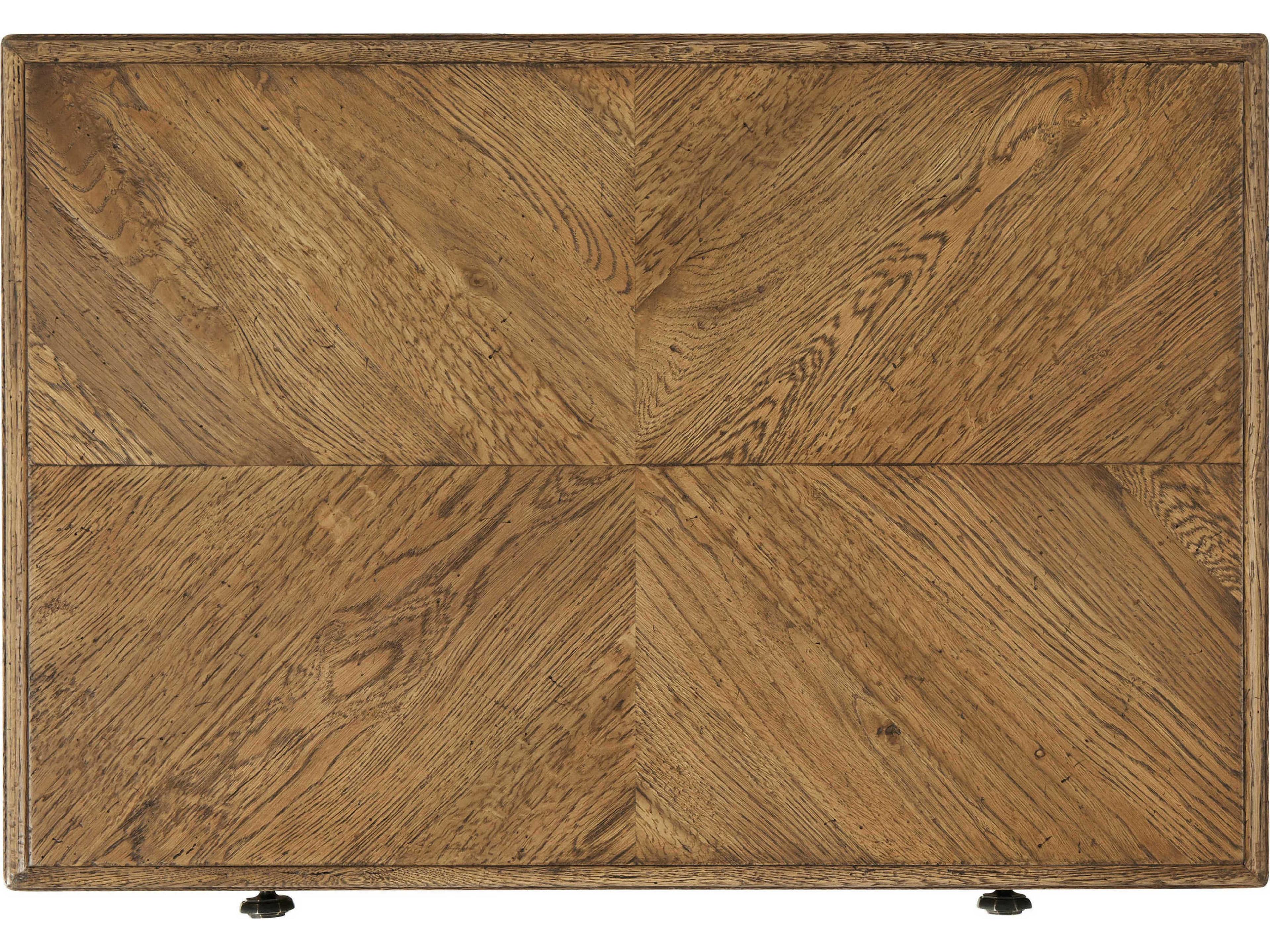 Theodore Alexander Nova Rectangular Wood End Table