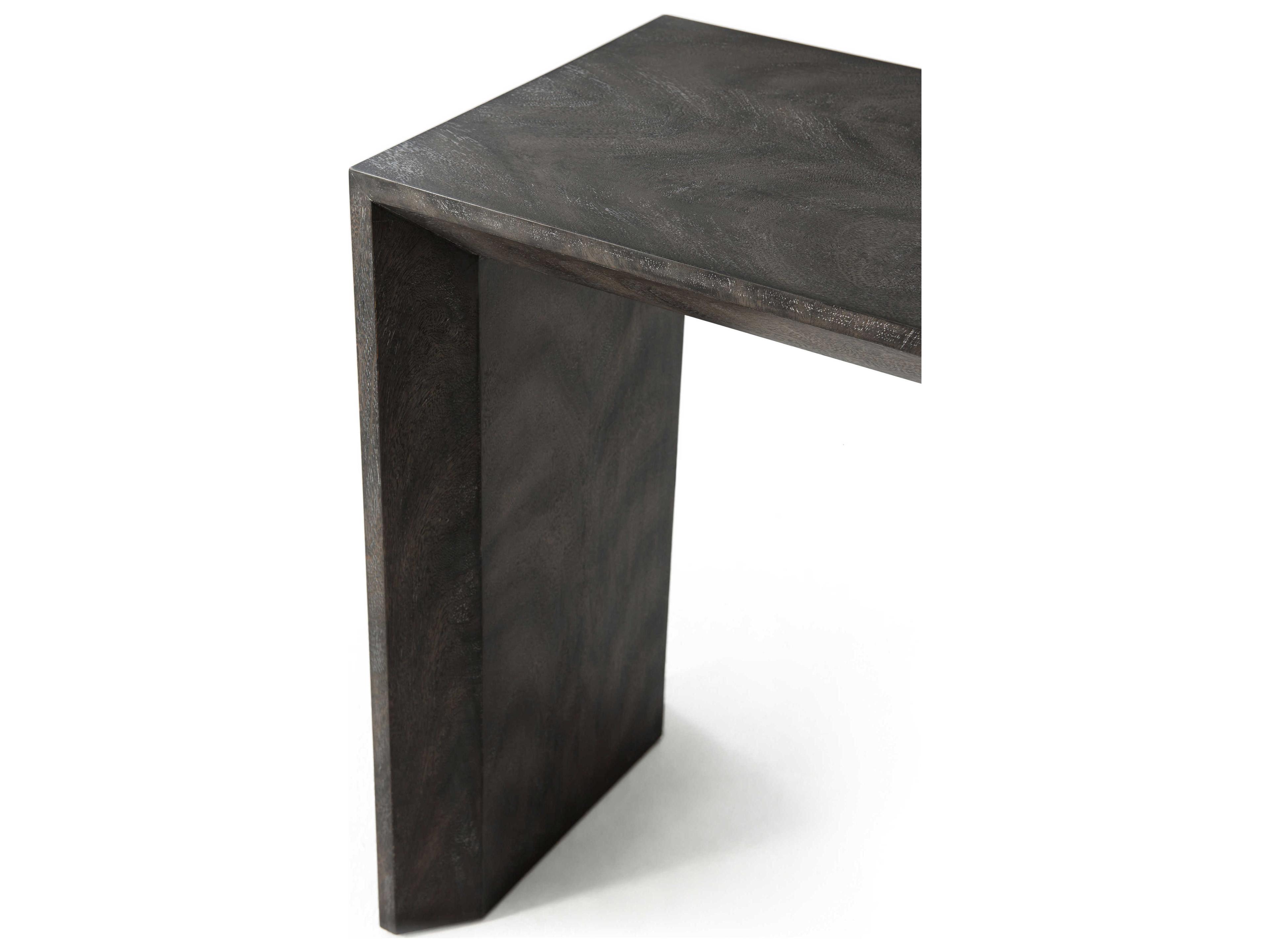 Theodore Alexander Rectangular Wood Ember Jayson Console Table