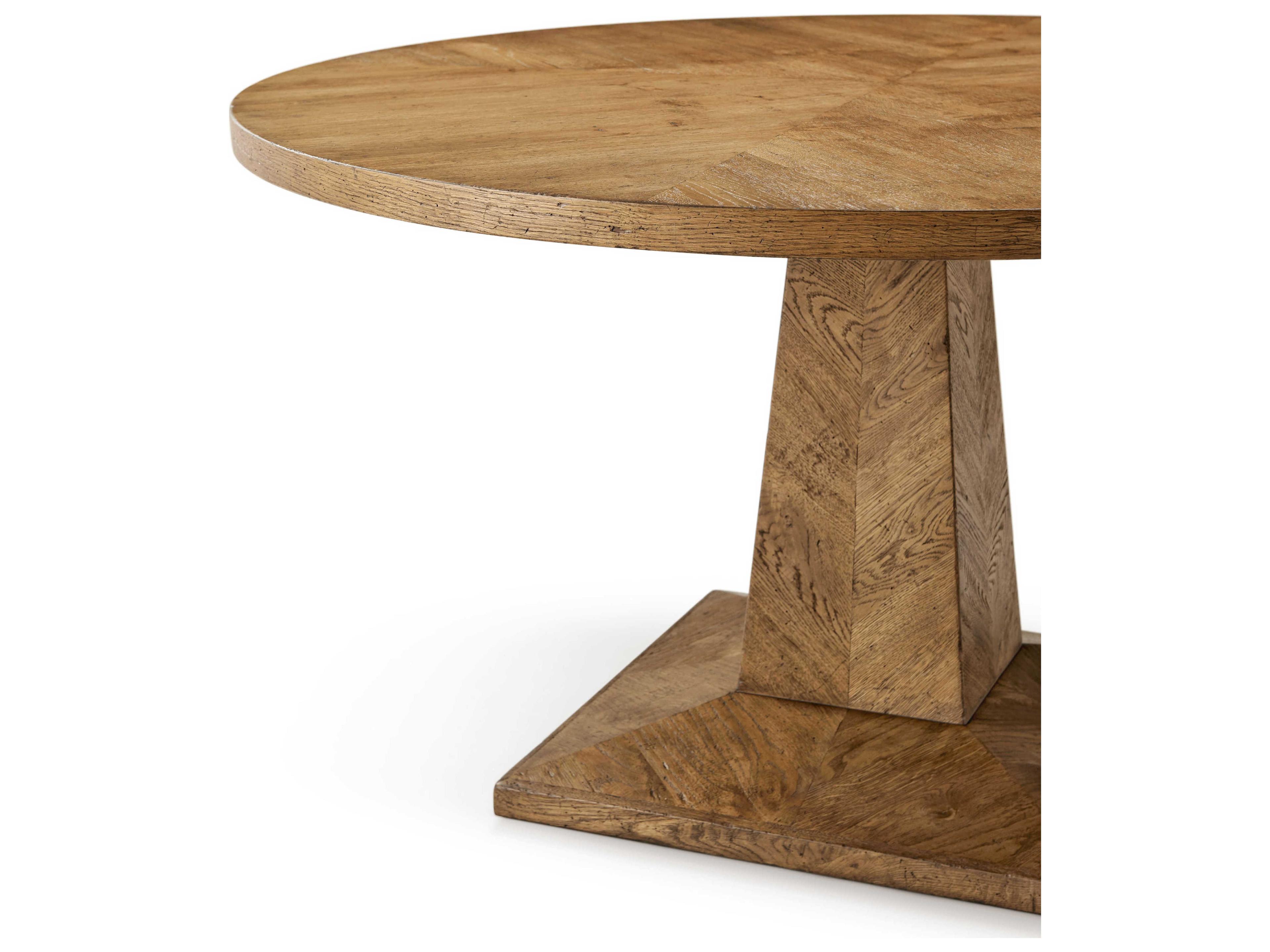 Theodore Alexander Nova Round Wood Dining Table