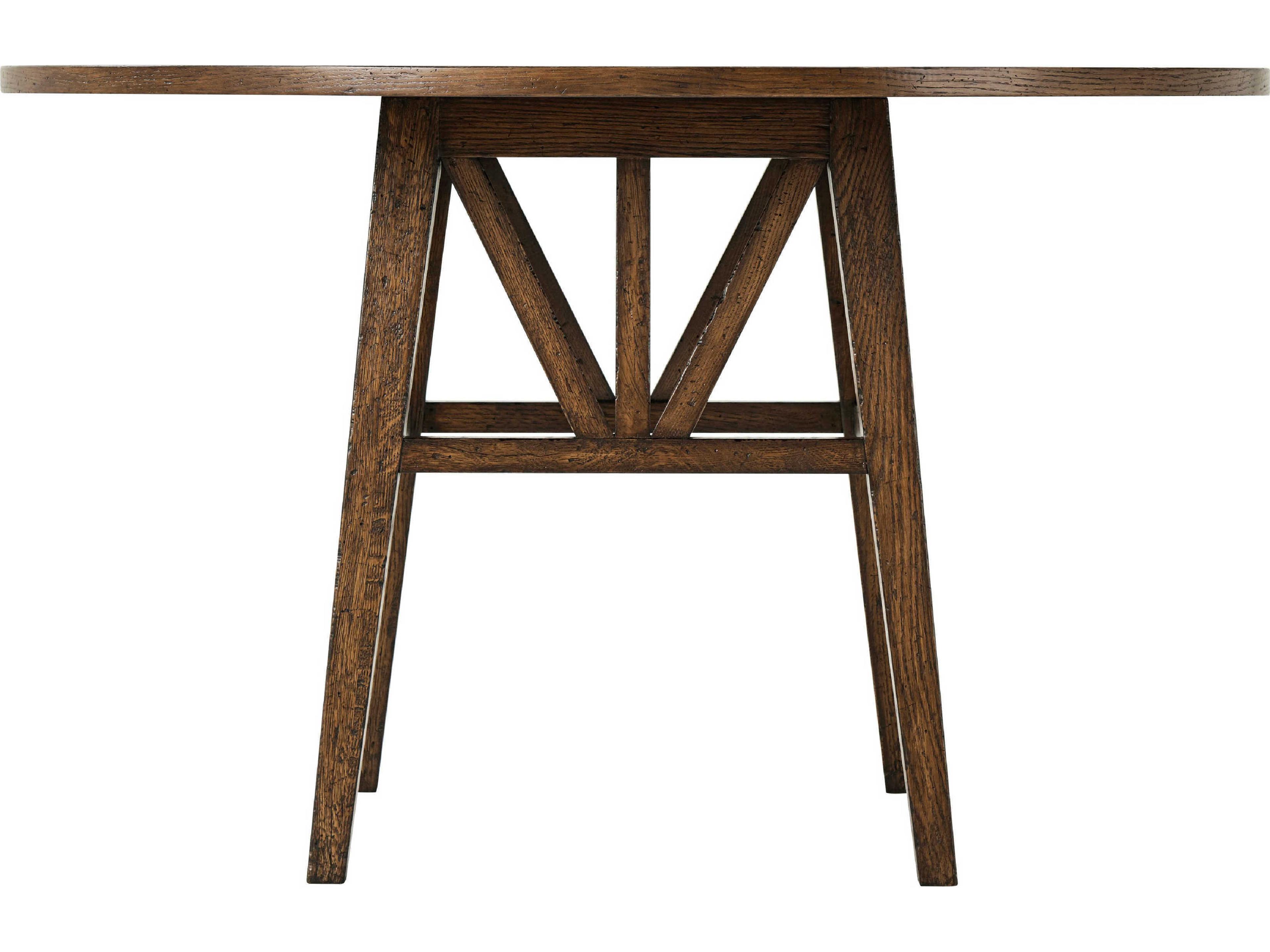 Theodore Alexander Nova Round Wood Dining Table