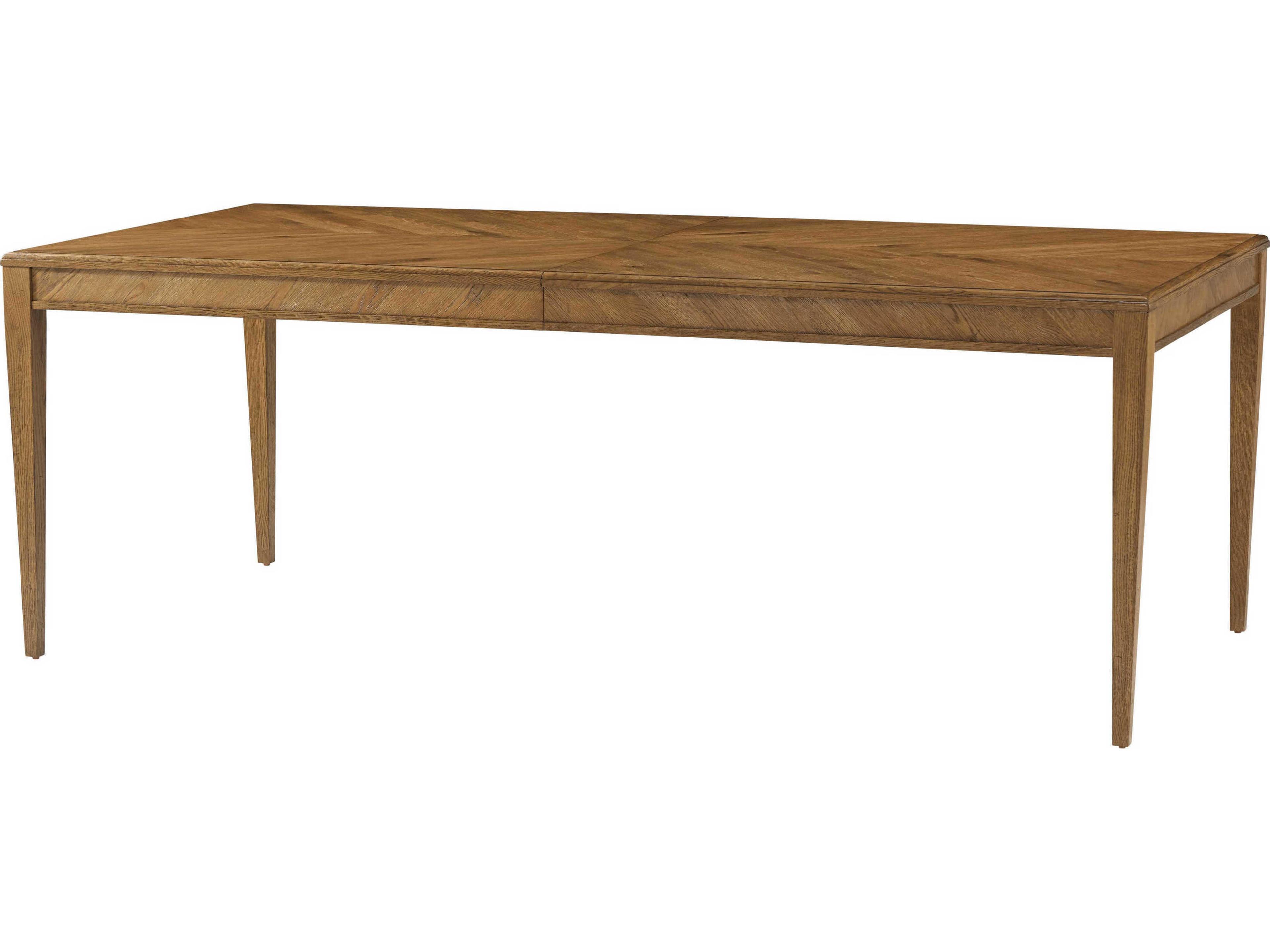 Theodore Alexander Nova Rectangular Wood Extending Dining Table