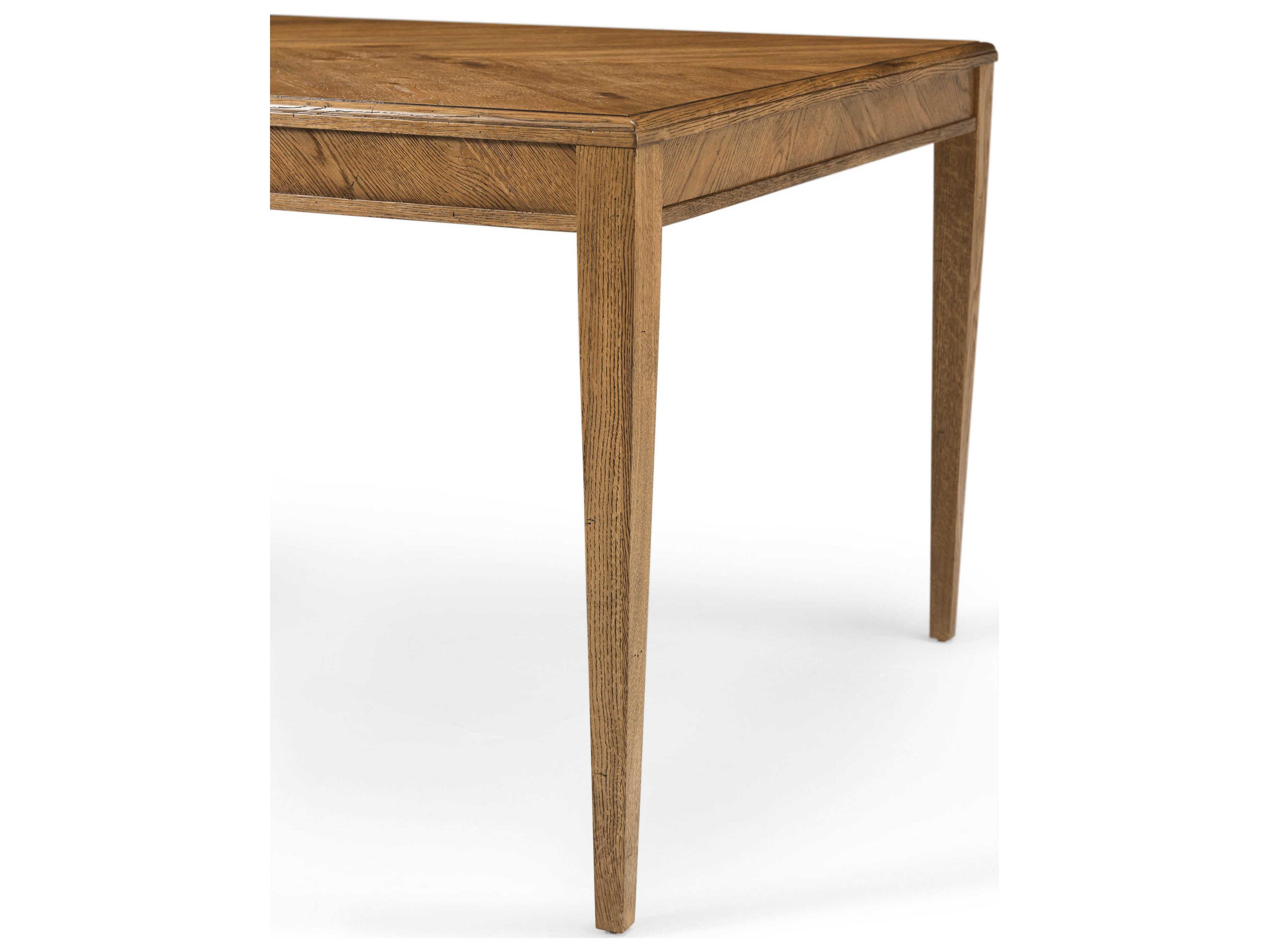 Theodore Alexander Nova Rectangular Wood Extending Dining Table