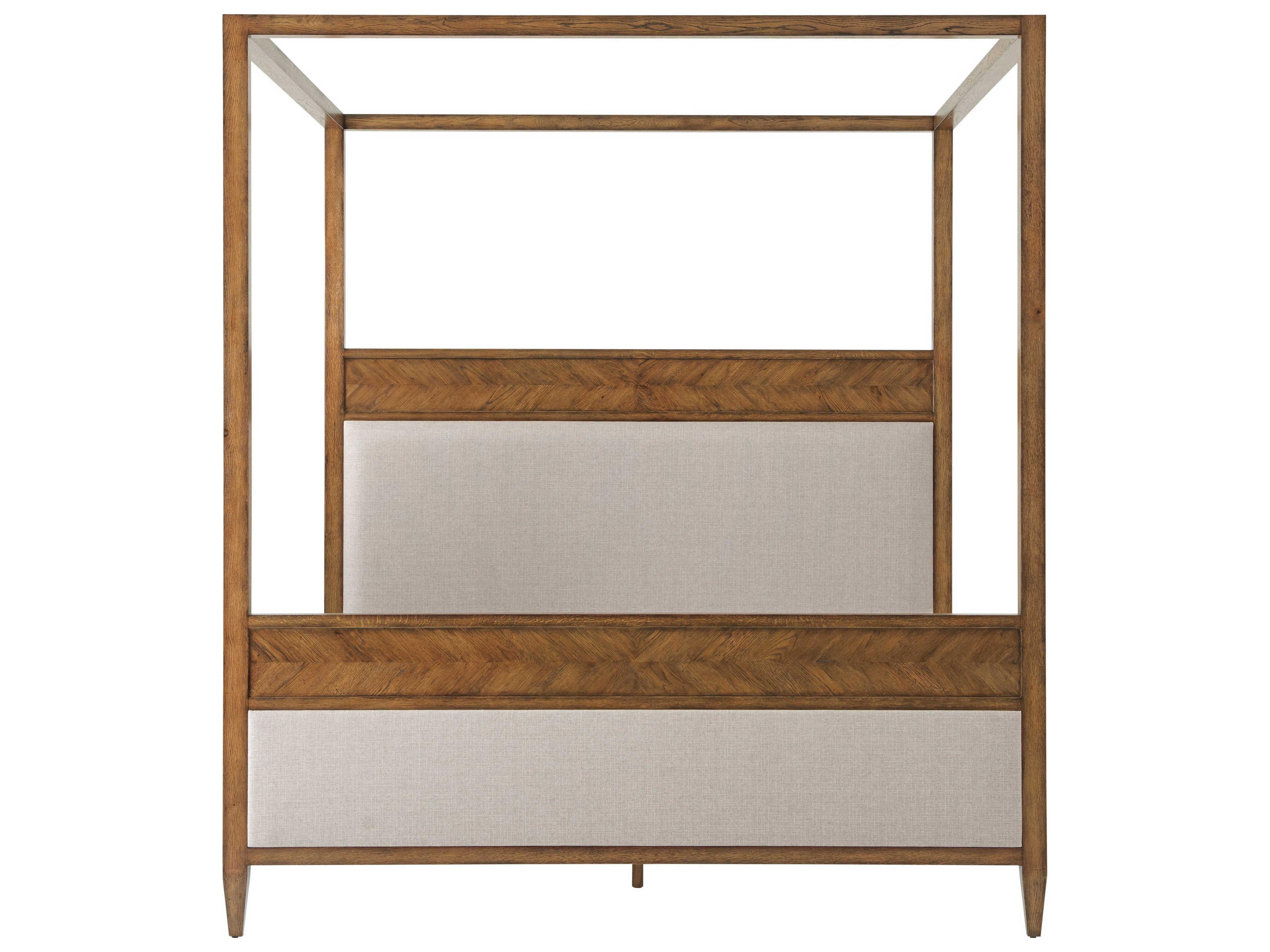 Theodore Alexander Nova Dusk King Canopy Bed
