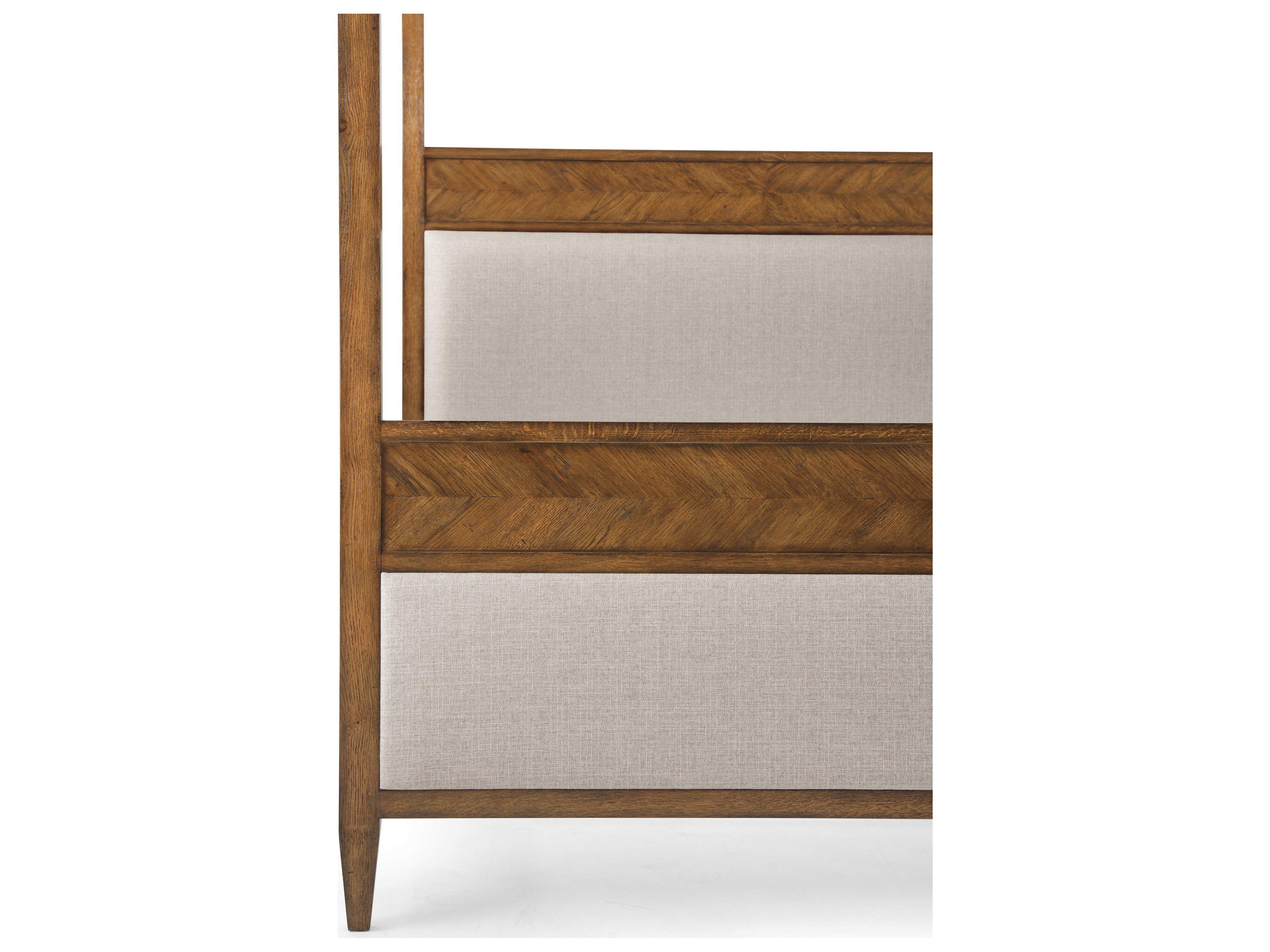 Theodore Alexander Nova Dusk King Canopy Bed