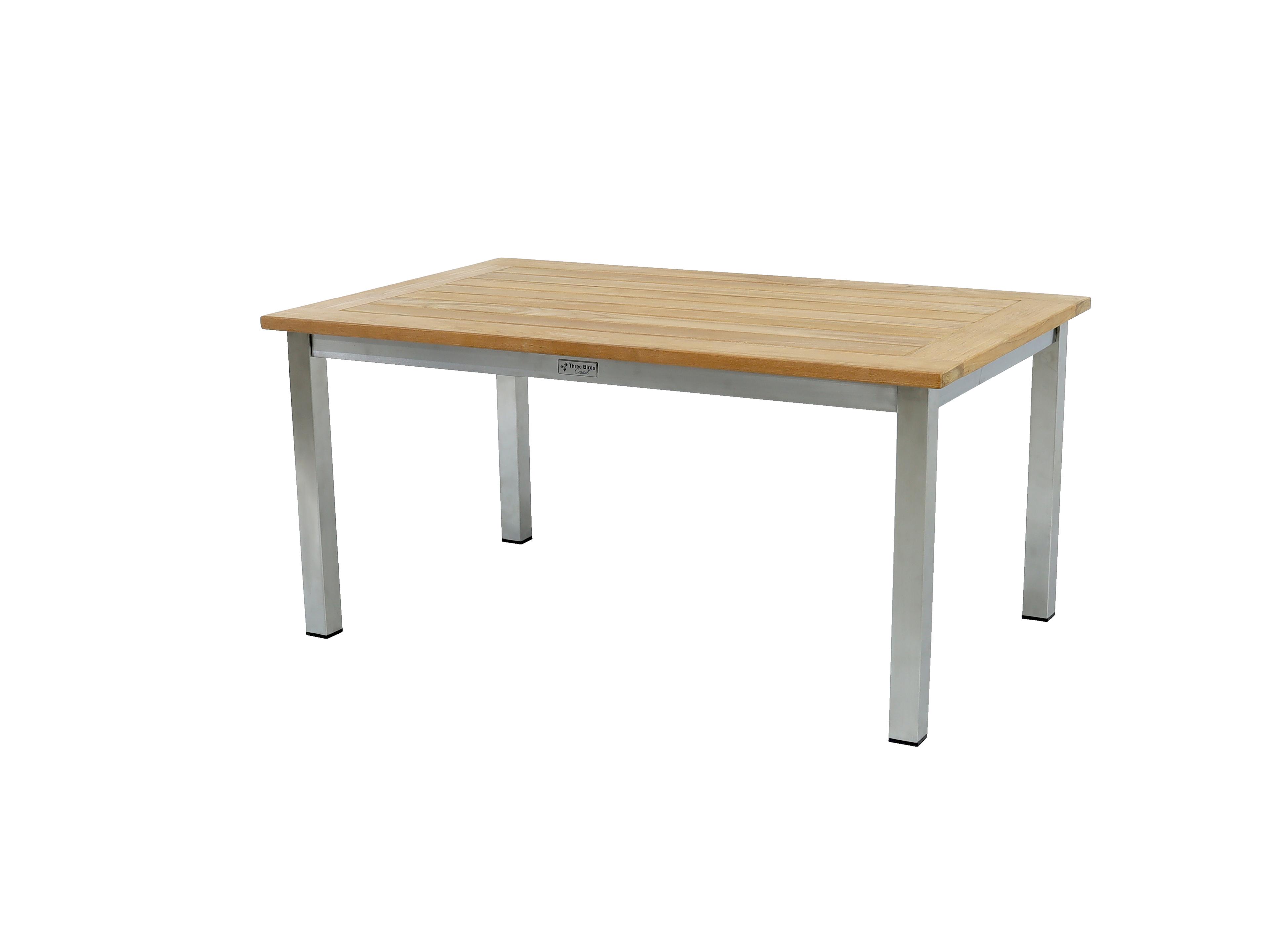 Avanti Stainless Steel Rectangular Patio Coffee Table