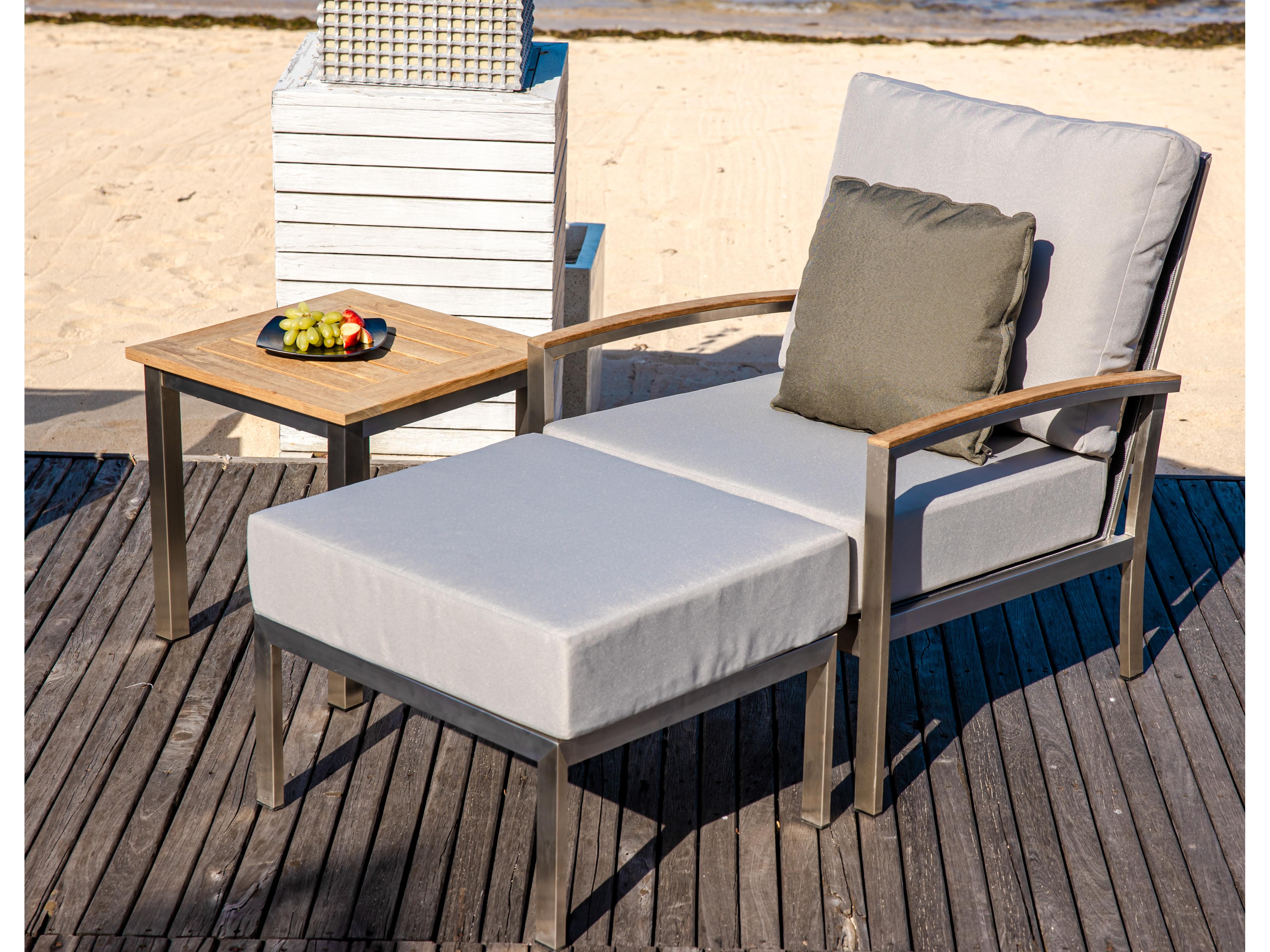 Avanti Steel Cushion Outdoor Patio Lounge Set