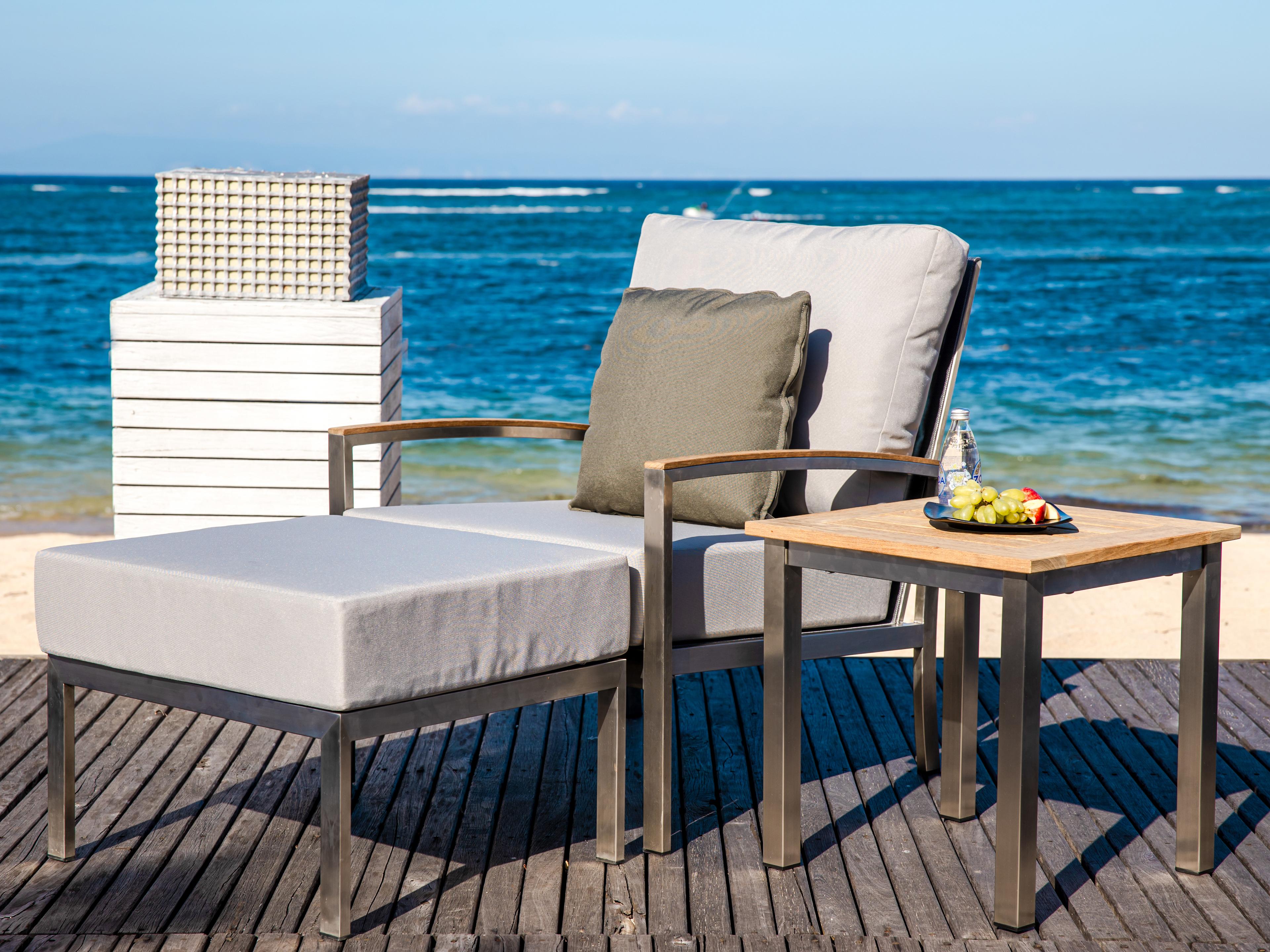 Avanti Steel Cushion Outdoor Lounge Set