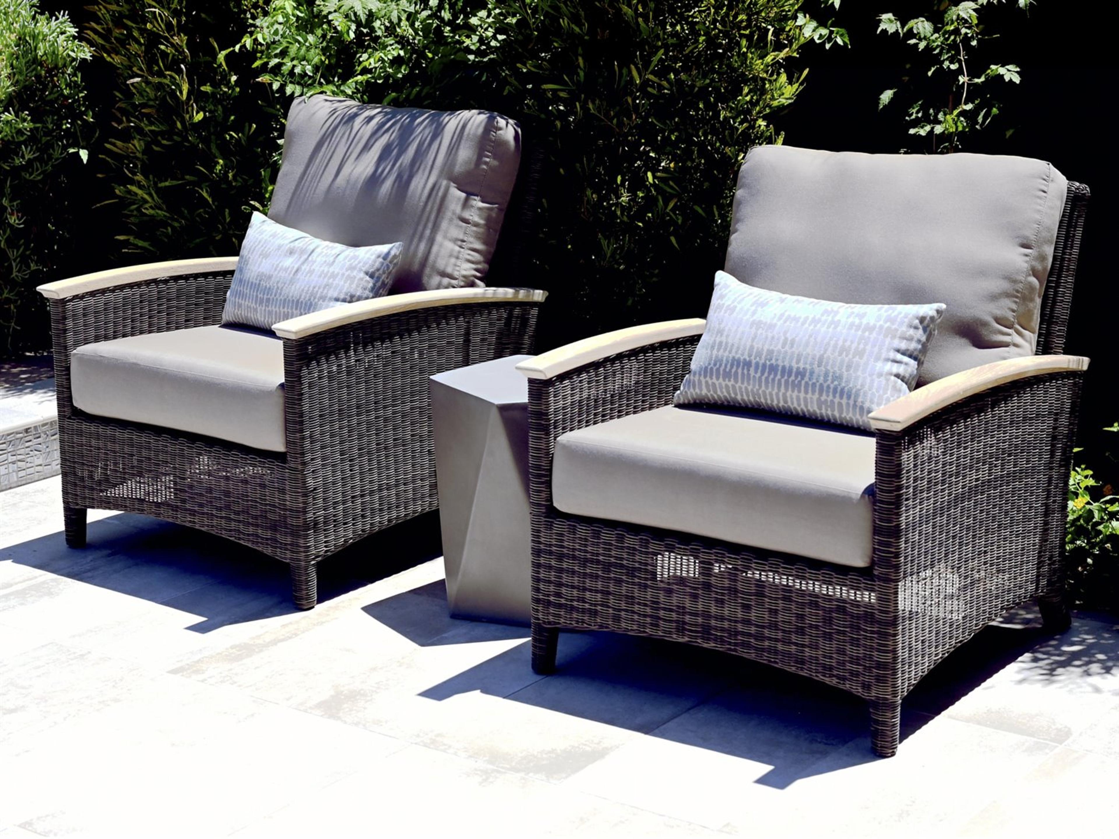 Bella Deep Seating Wicker Outdoor Patio Lounge Set