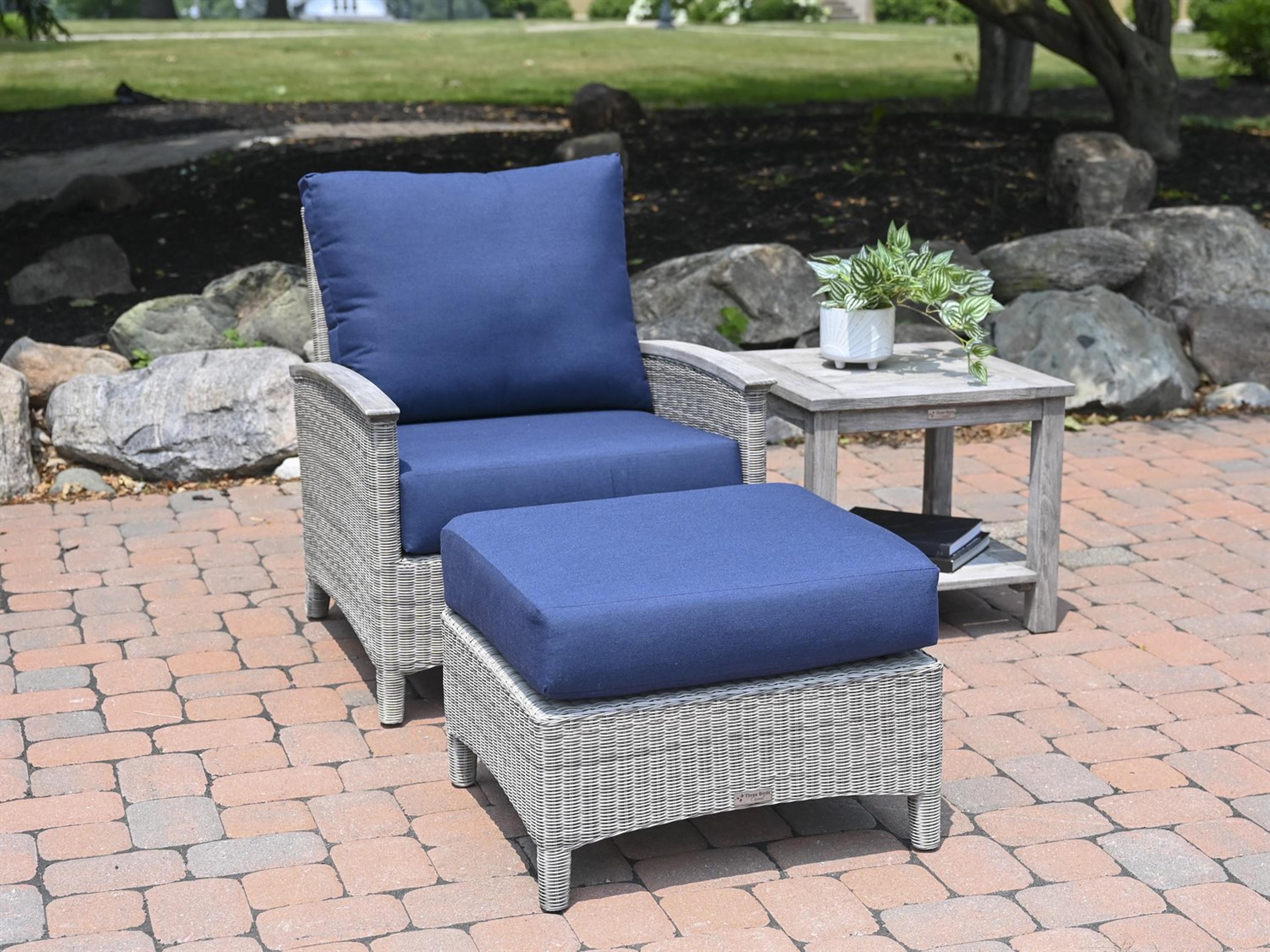 Bella Deep Seating Wicker Outdoor Patio Lounge Set