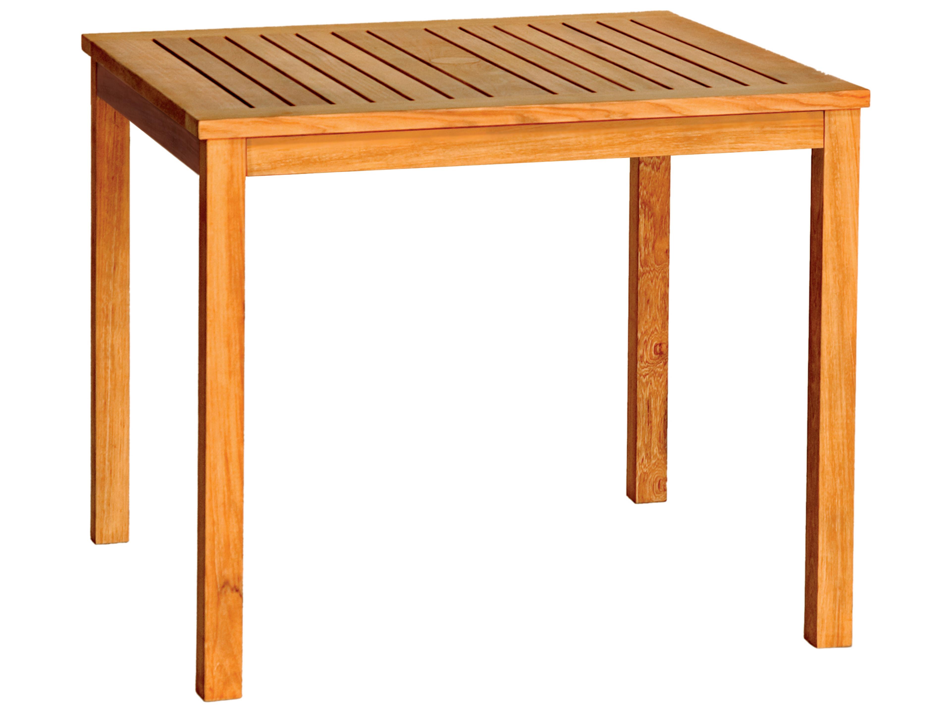 Brunswick Teak Square Patio Dining Table