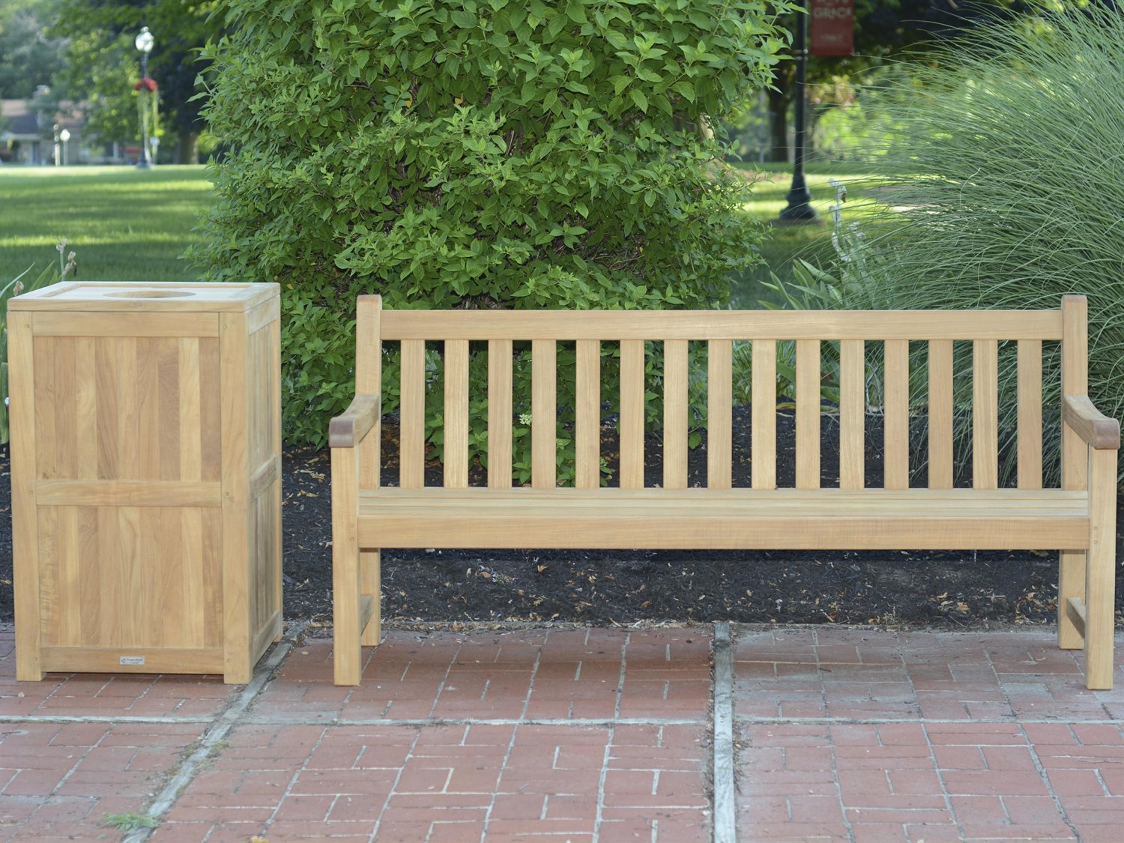 Columbia Natural Teak Outdoor Lounge Set