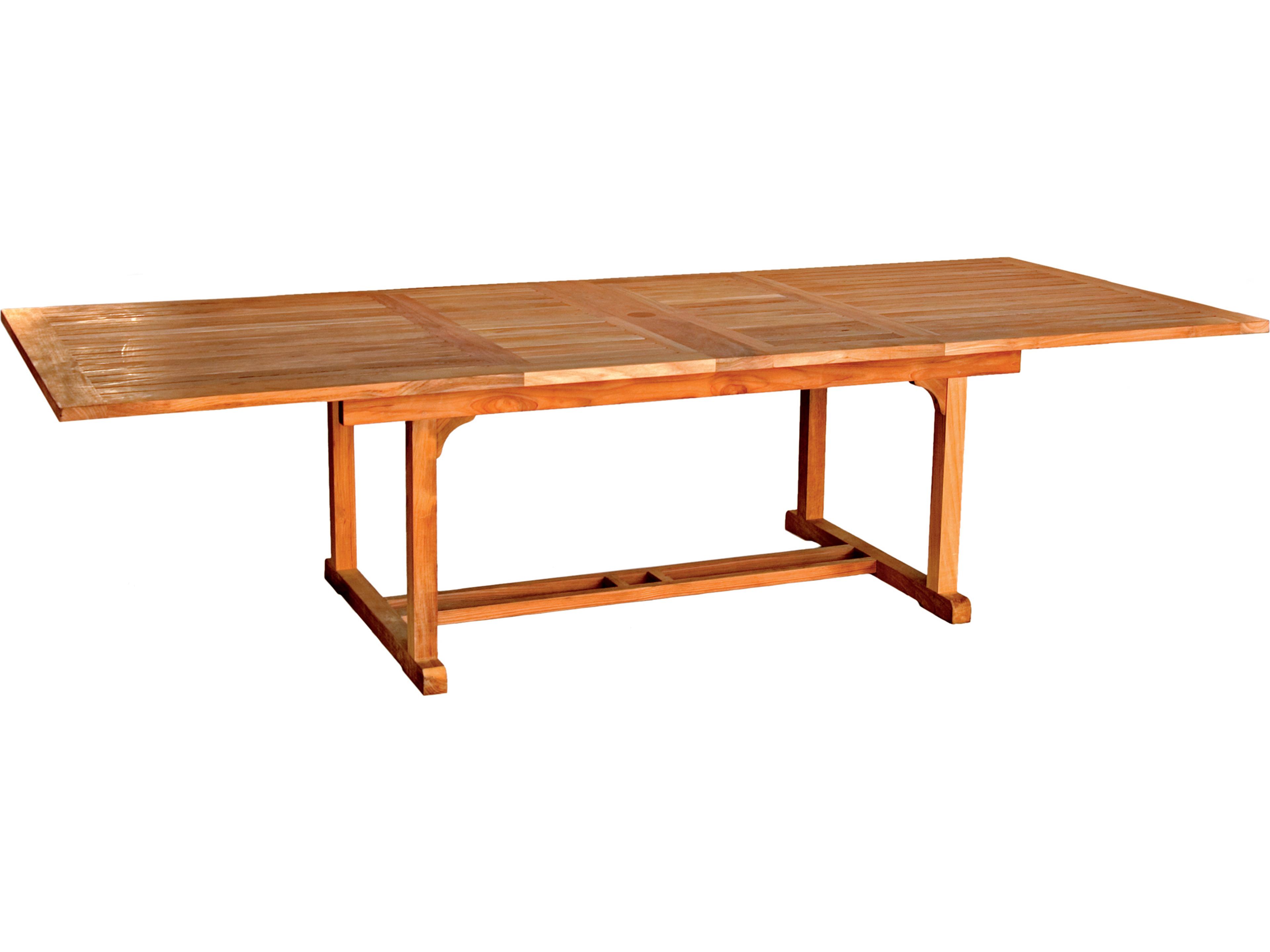 Chelsea Teak Rectangular Extendable Table