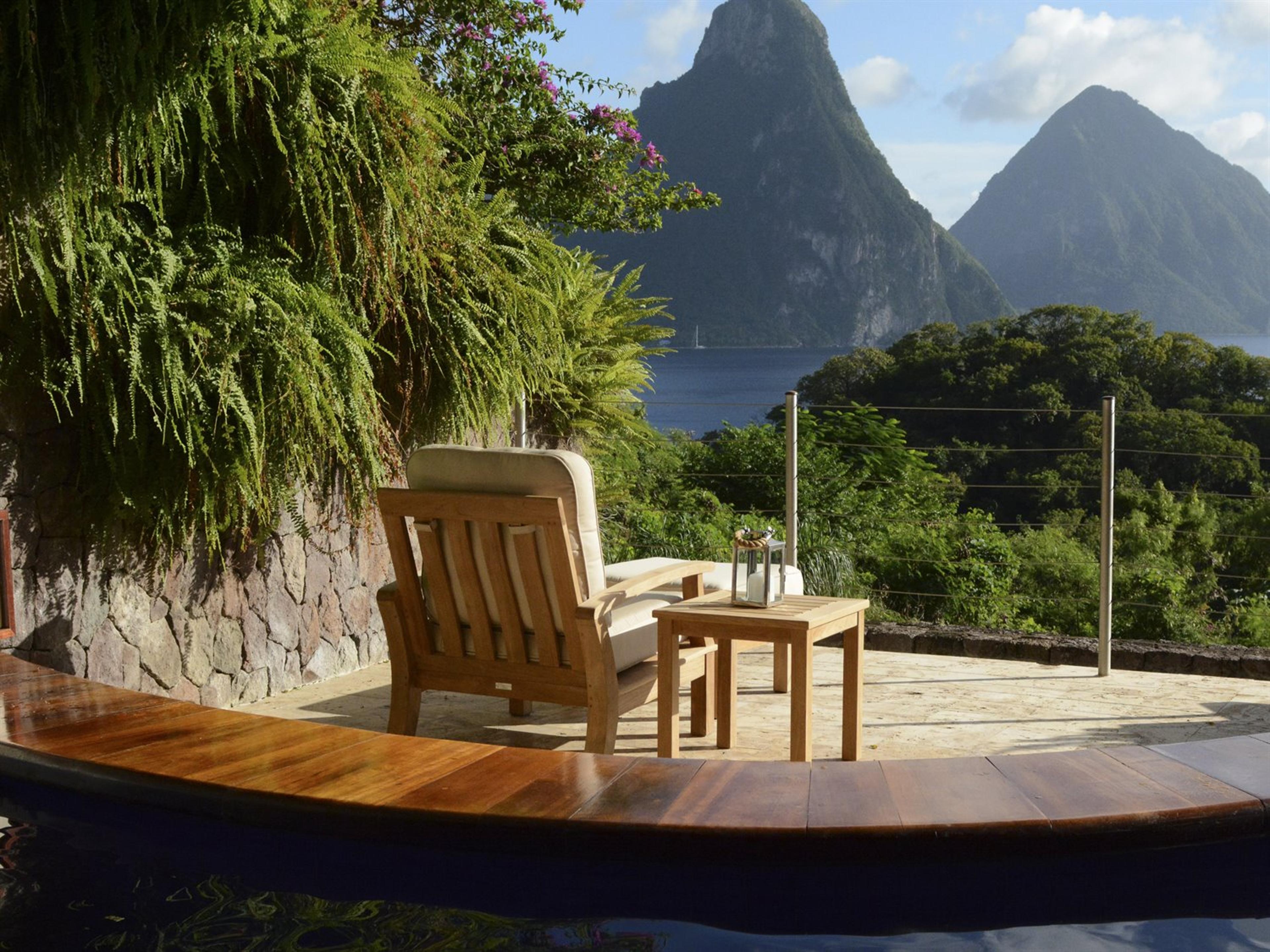 Monterey Natural Teak Outdoor Lounge Set