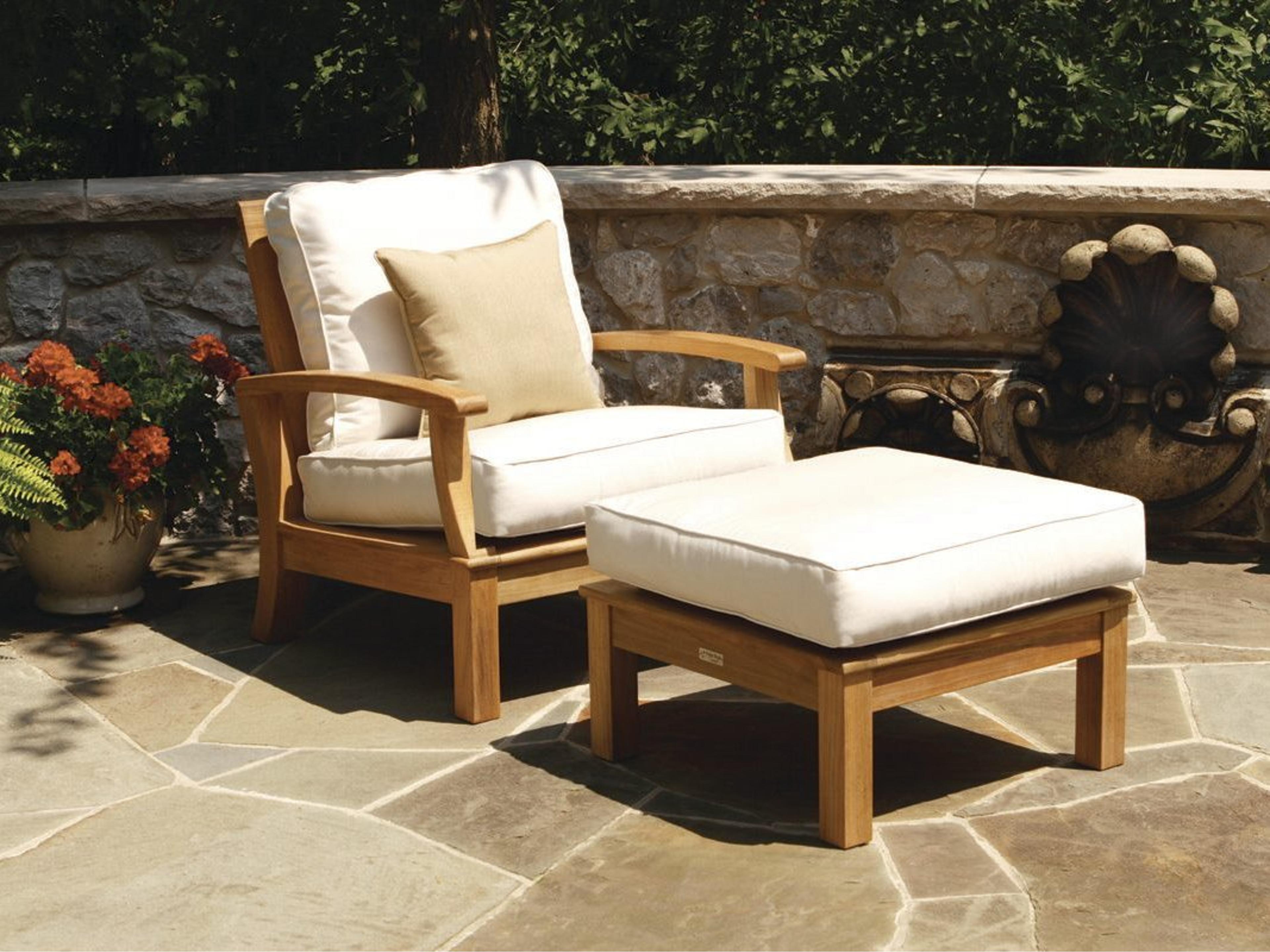 Monterey Natural Teak Patio Lounge Set