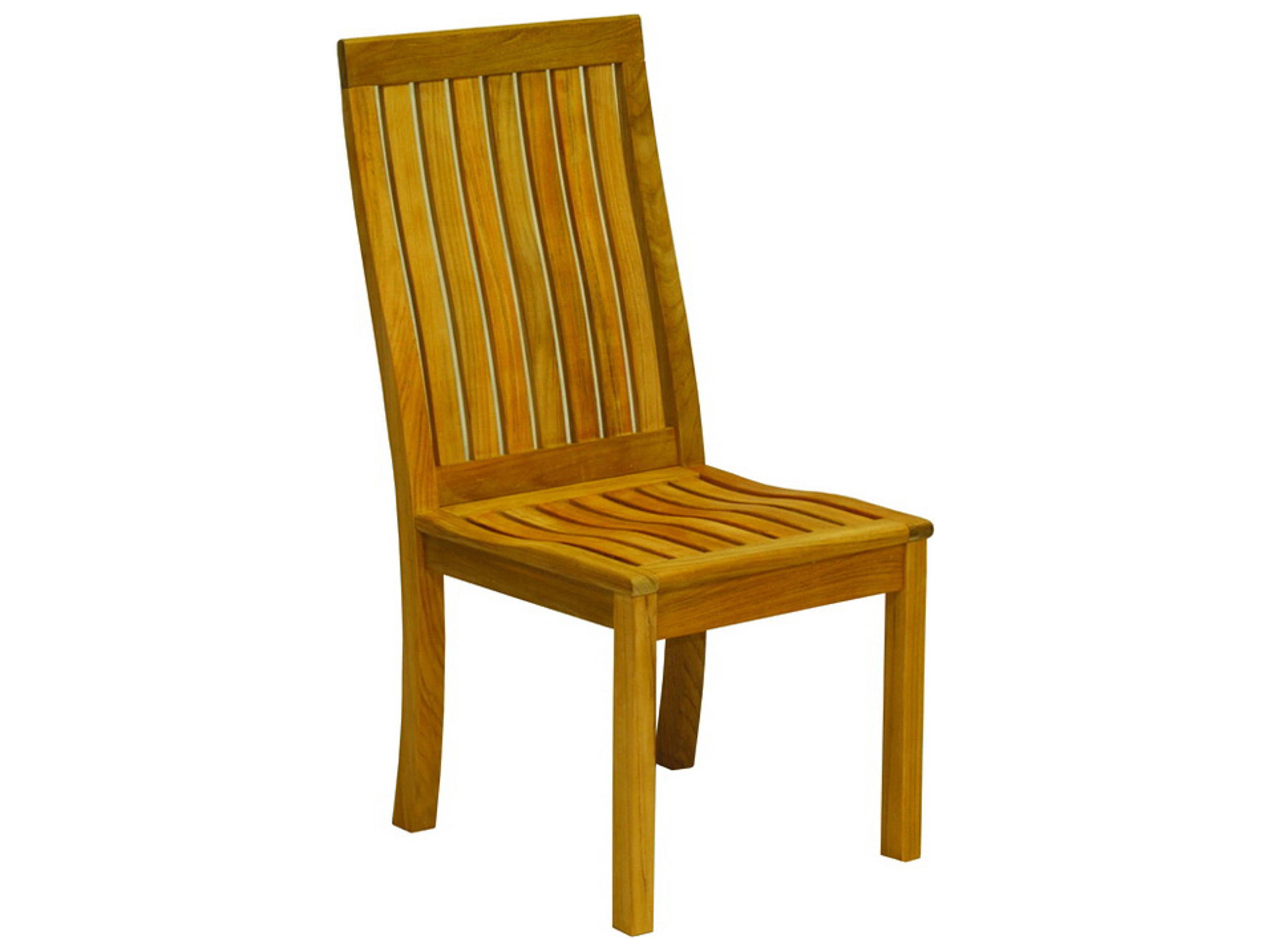 Monterey Teak Outdoor Dining Side Chair